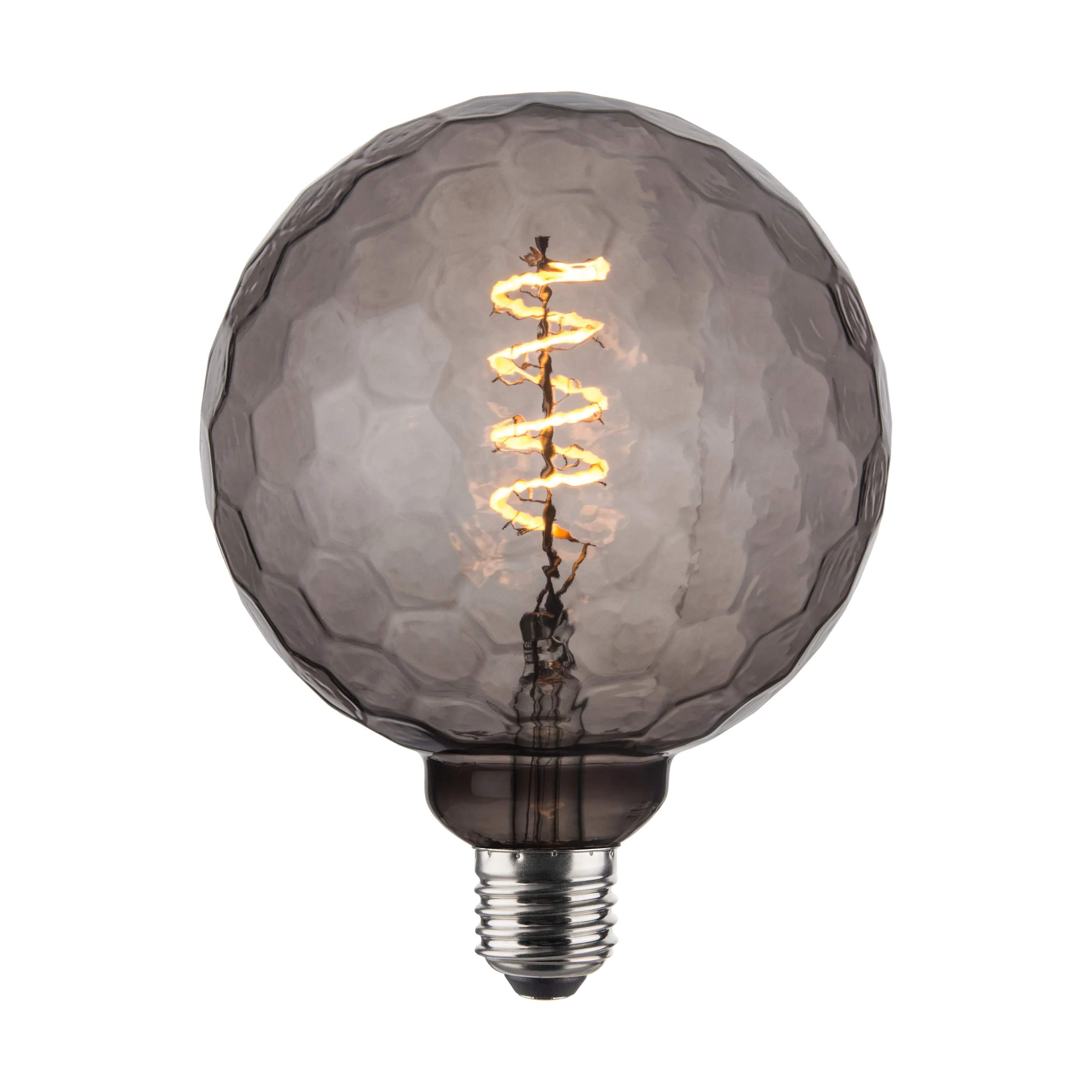 Halo Design LED-pærer Colors Geo LED Lyspære i Smoke, 12,5 cm, 1