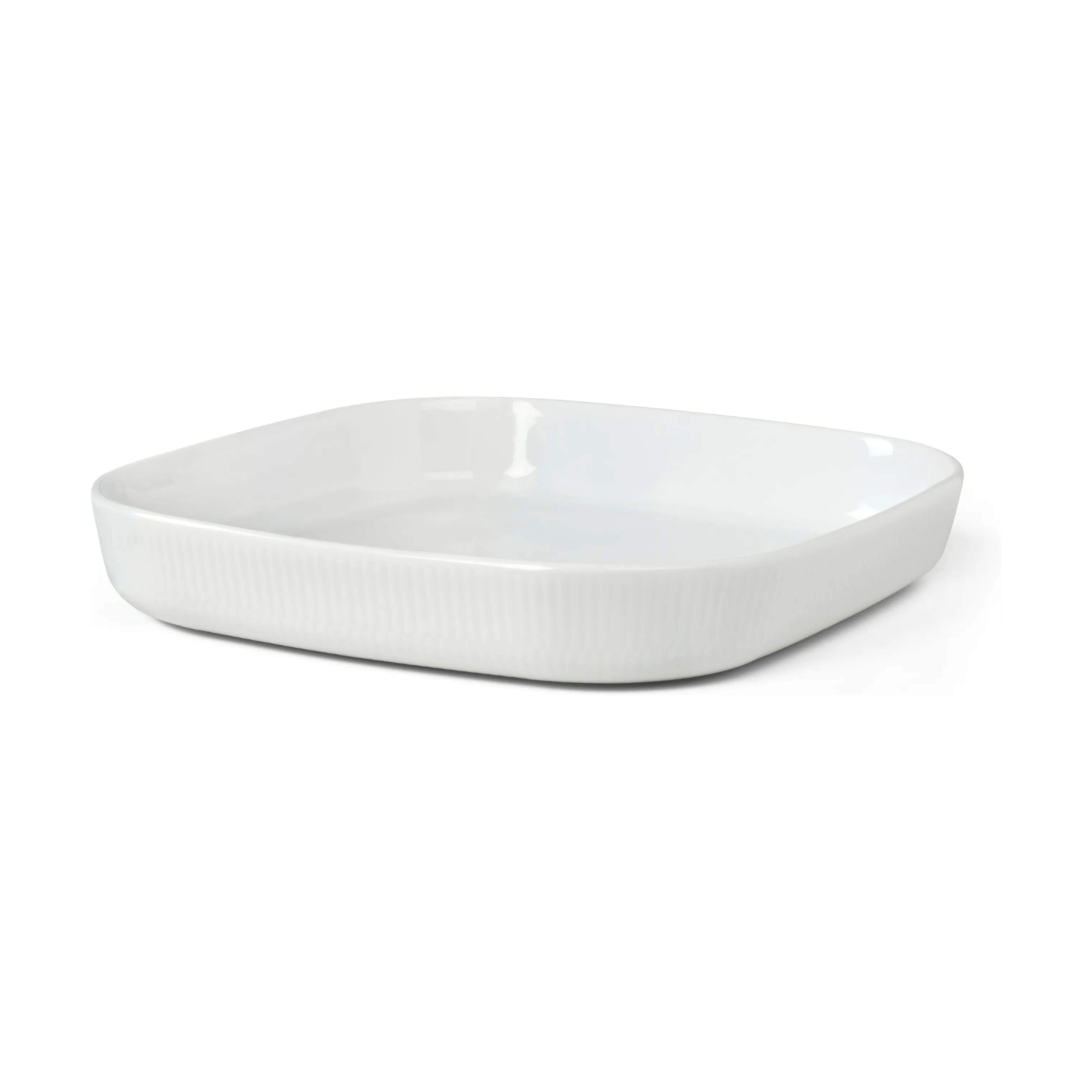 Royal Copenhagen Ovnfaste fade Hvid Riflet Ovnfast Fad i Hvid, 1