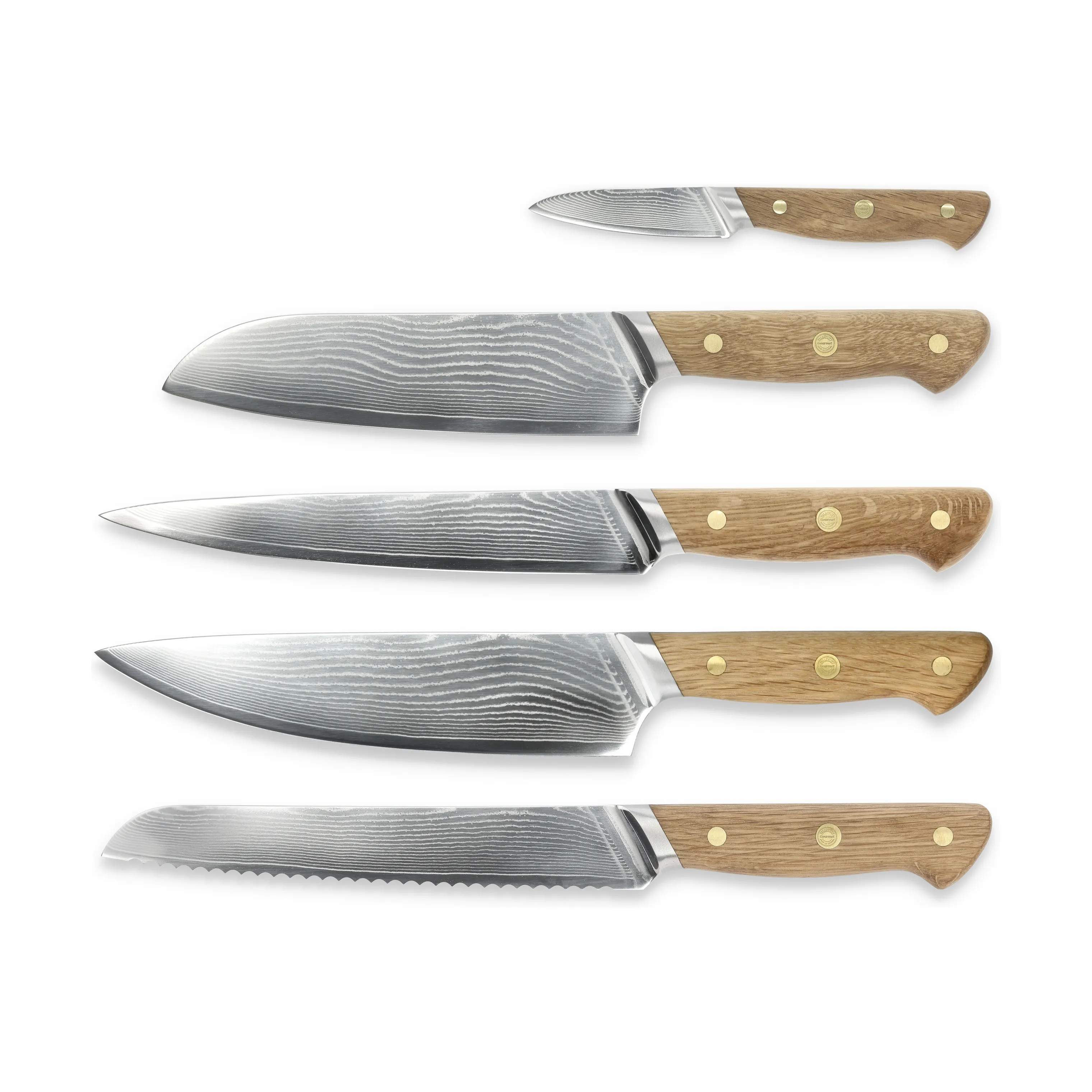 Pillivuyt Gourmet Knivsæt Douron Knivsæt - 5 dele i 5 dele, 1