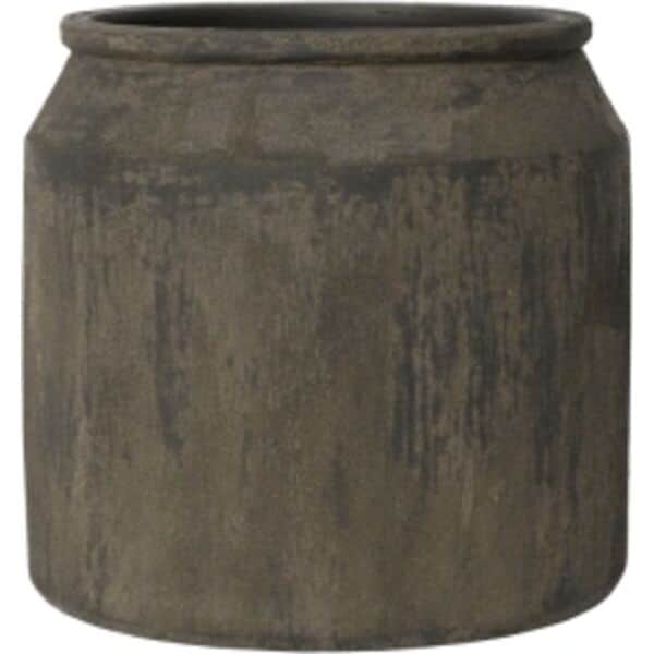 Broste Copenhagen Urtepotteskjulere Uma Urtepotte i Grå, 24 cm, 1