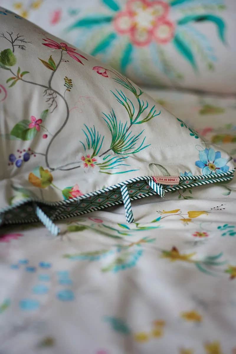 PIP Studio Sengetøj Sengetøj - Petite Fleur i Khaki, B140 x L220 cm, 2