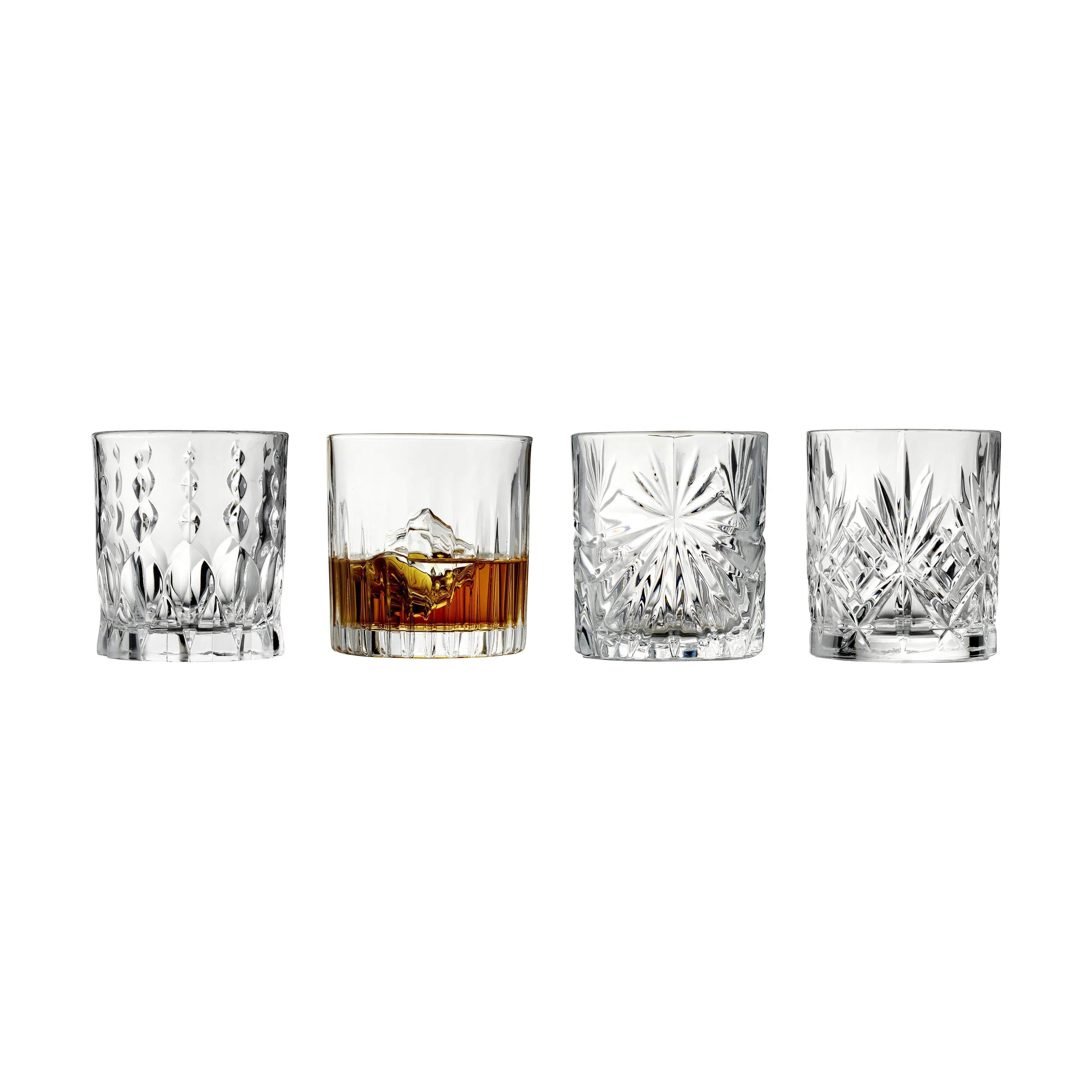 Lyngby Glas lowball glas Selection Whiskyglas - 4 stk.