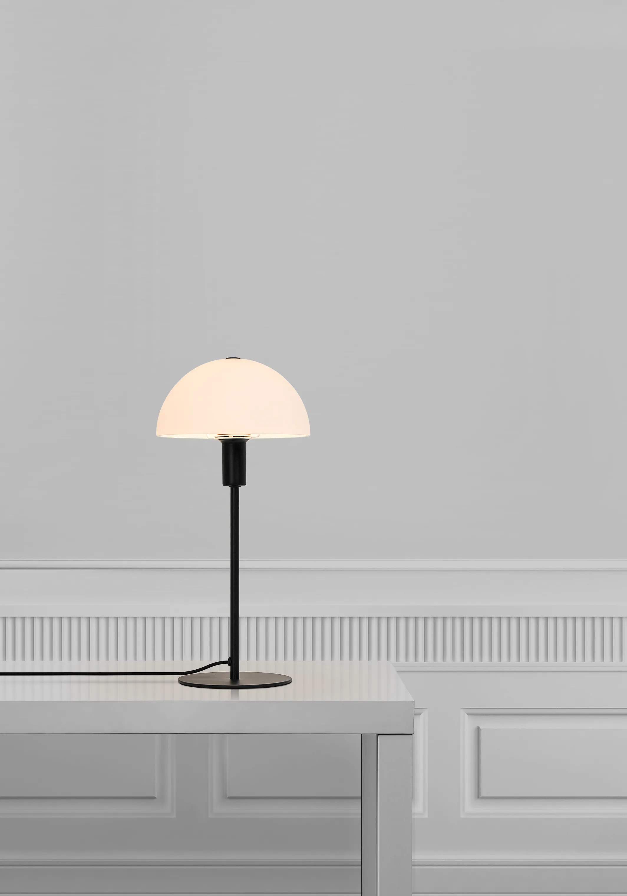 Nordlux Bordlamper Ellen Bordlampe i Sort / Opal, 2