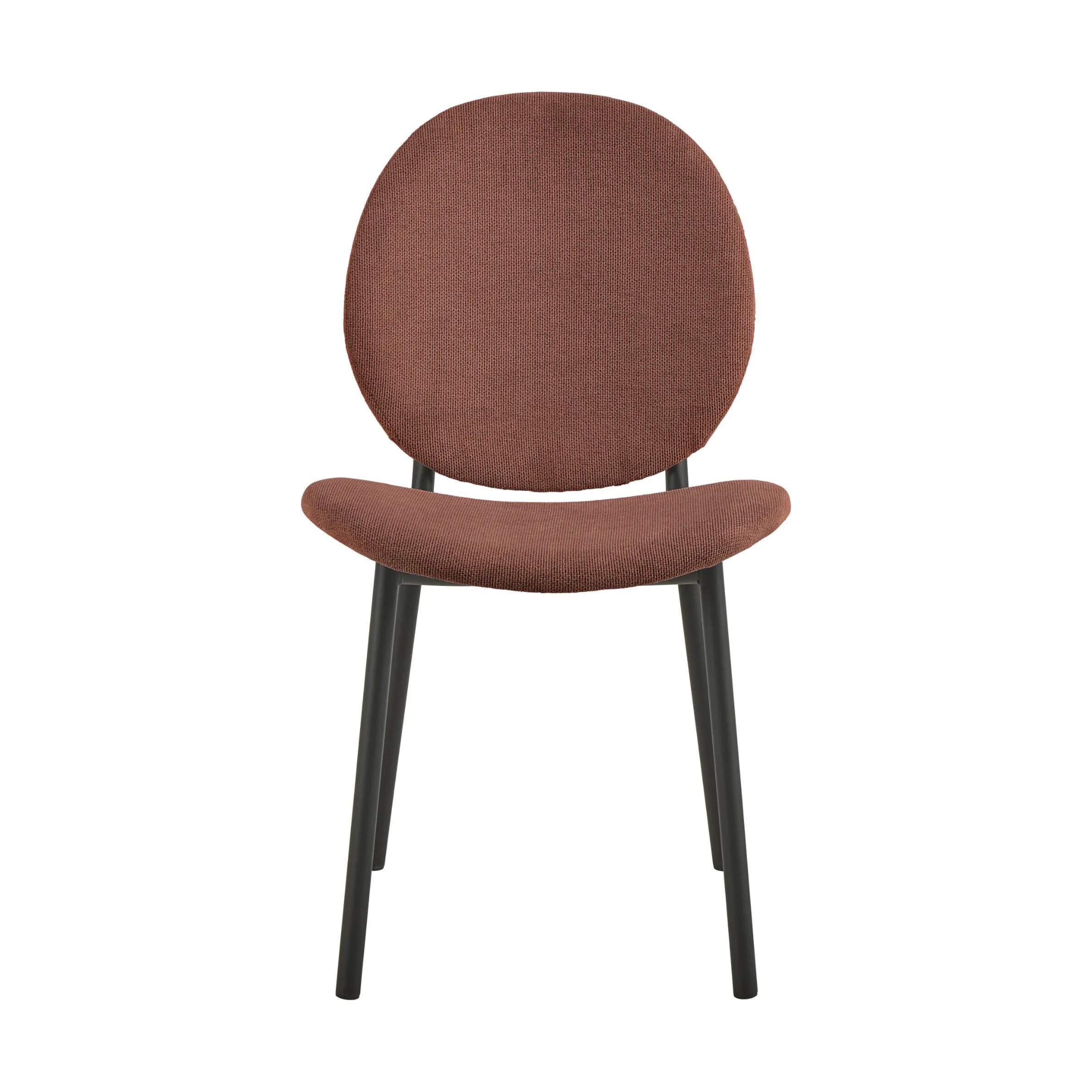 Cliff Spisebordsstol - 2 stk., terracotta, large