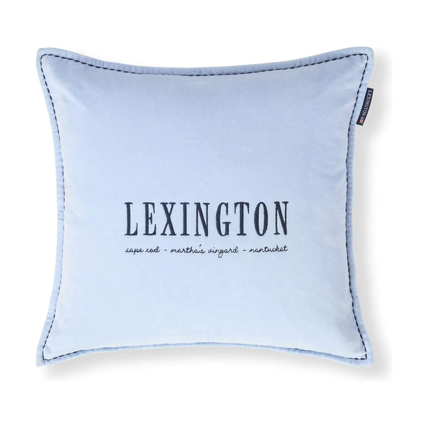 Lexington Pyntepudebetræk Costal Bloom Pudebetræk i Lyseblå, 1