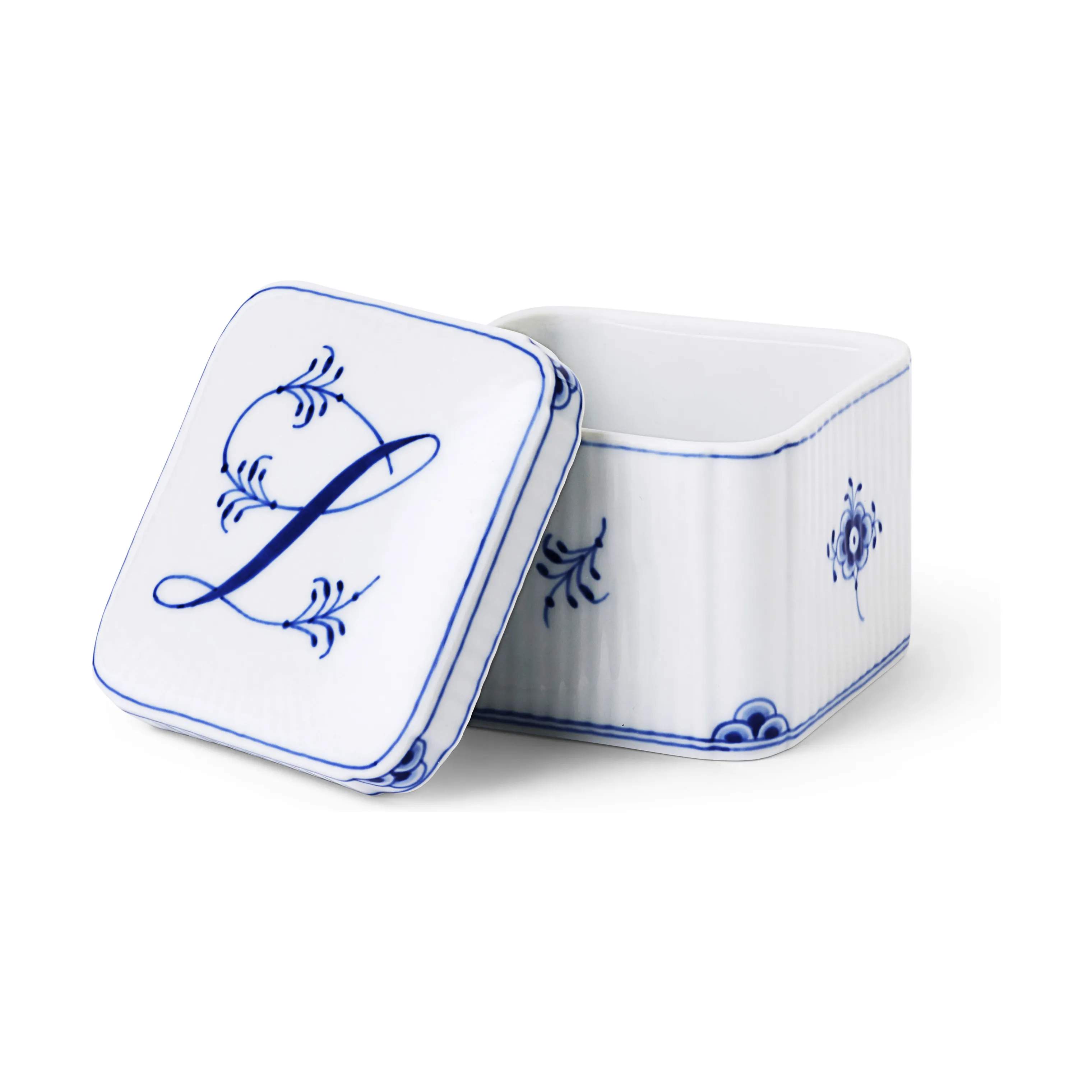 Royal Copenhagen Bonbonniere Alfabet Bonbonniere - L i L, 1