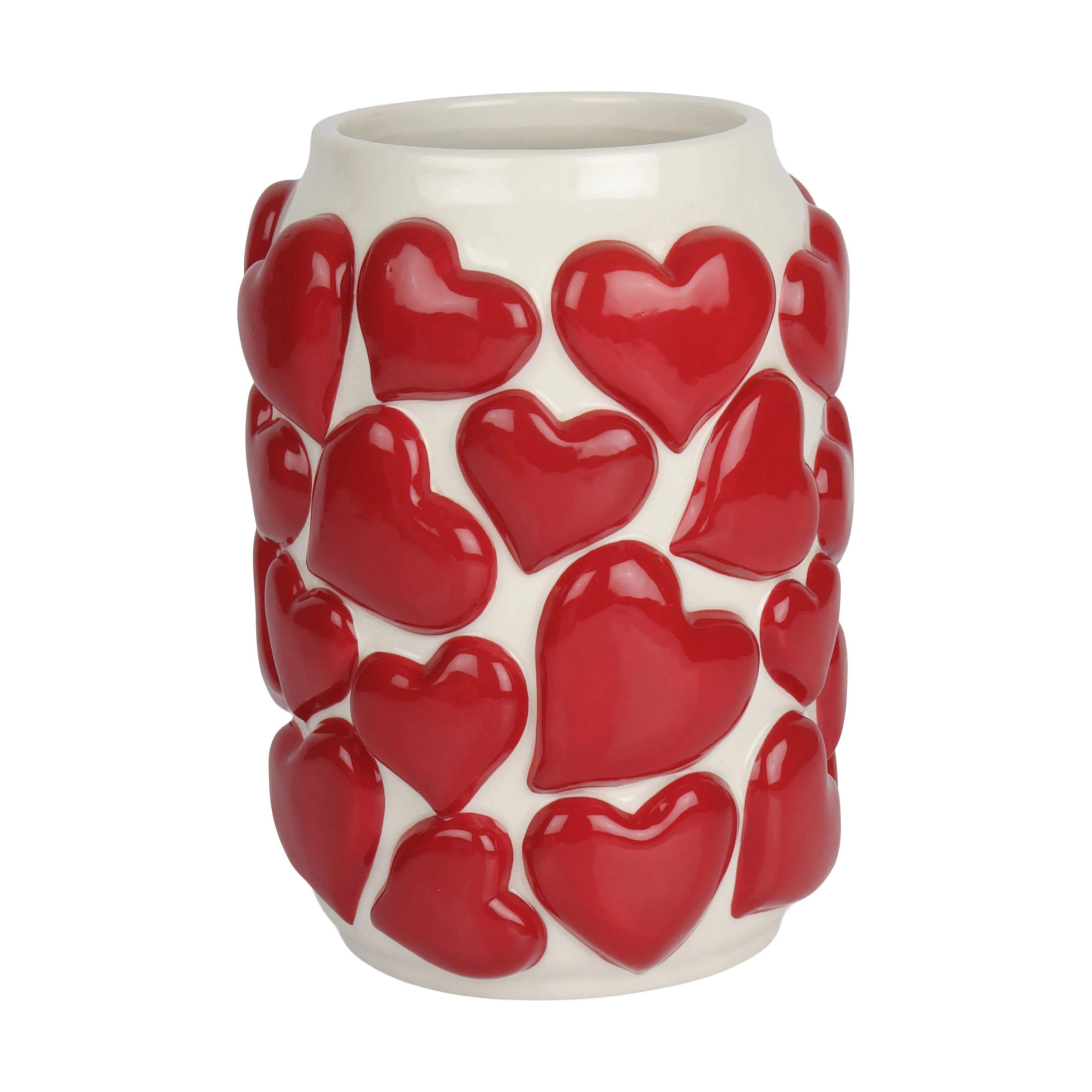 CASA Living Vaser Vase i Rød/hvid, 1