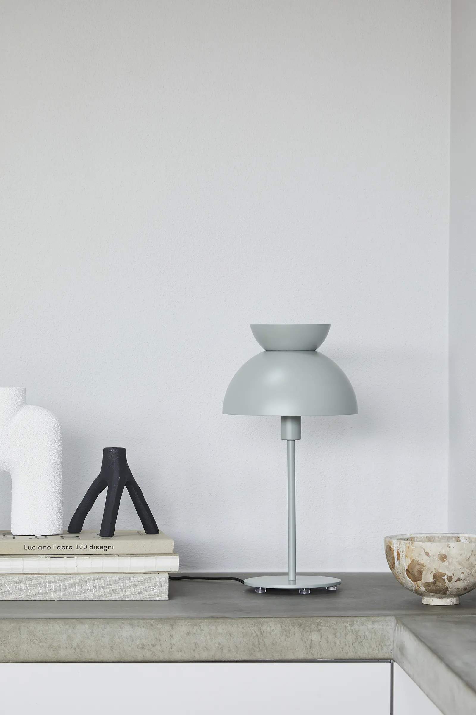 FRANDSEN Bordlamper Butterfly Bordlampe i mat støvet grøn, 2