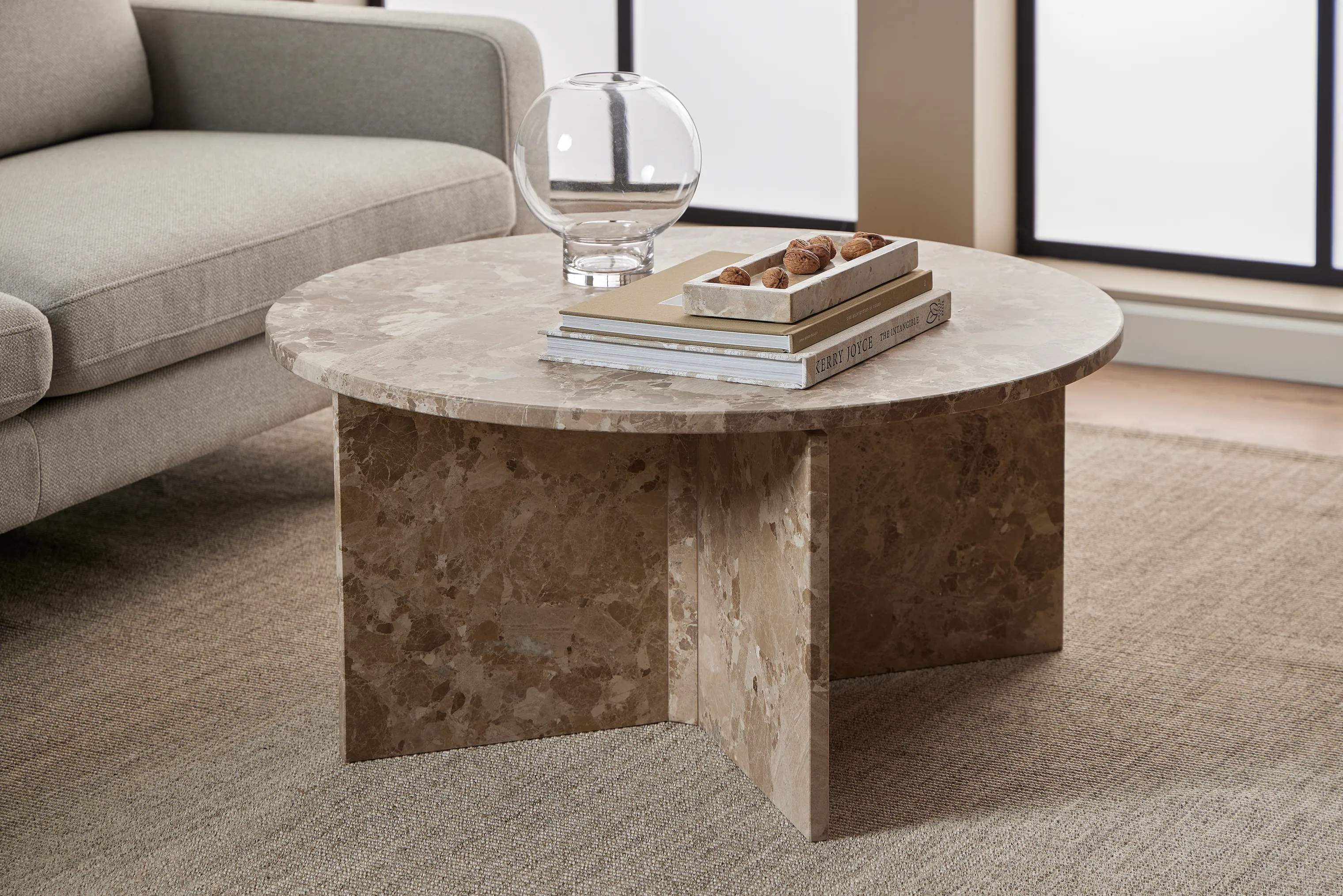 CASA Living Sofaborde Vega Sofabord i Mat Latte, 4