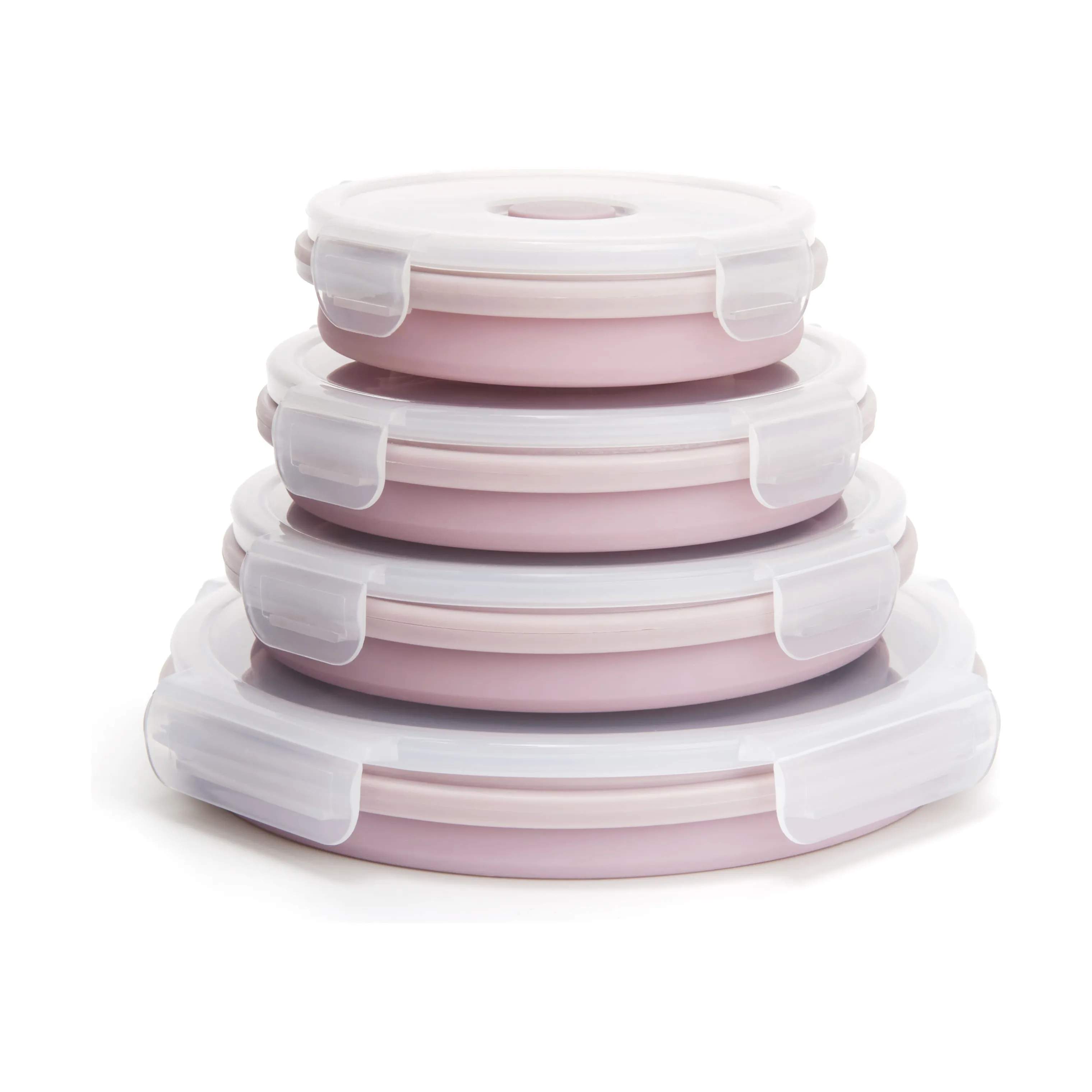 Cook & Baker Opbevaringsbokse Foldbare Opbevaringsbokse - 4 stk. i rosa, 2