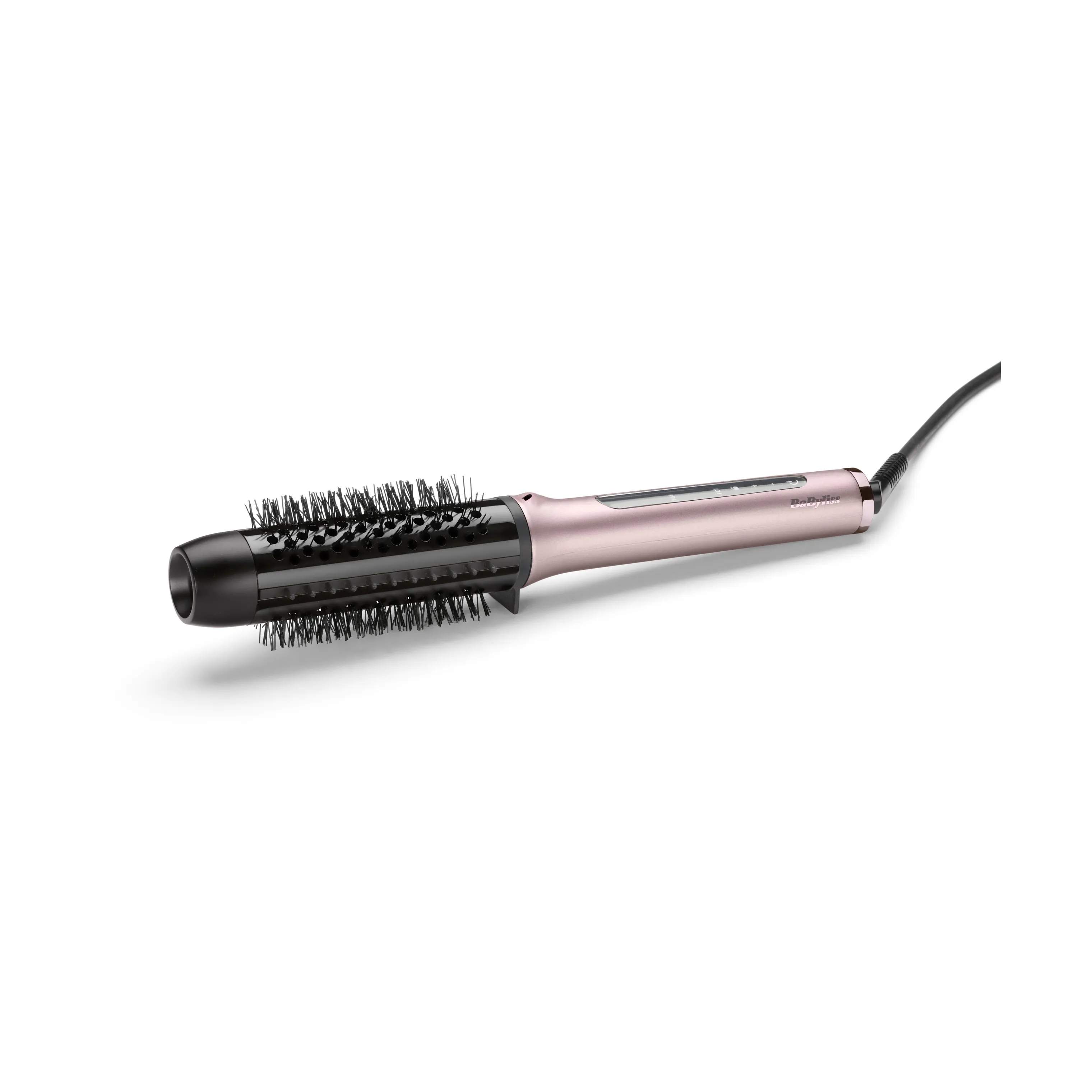BaByliss Krøllejern Volume Boost Hot Brush i Lyserød, 12