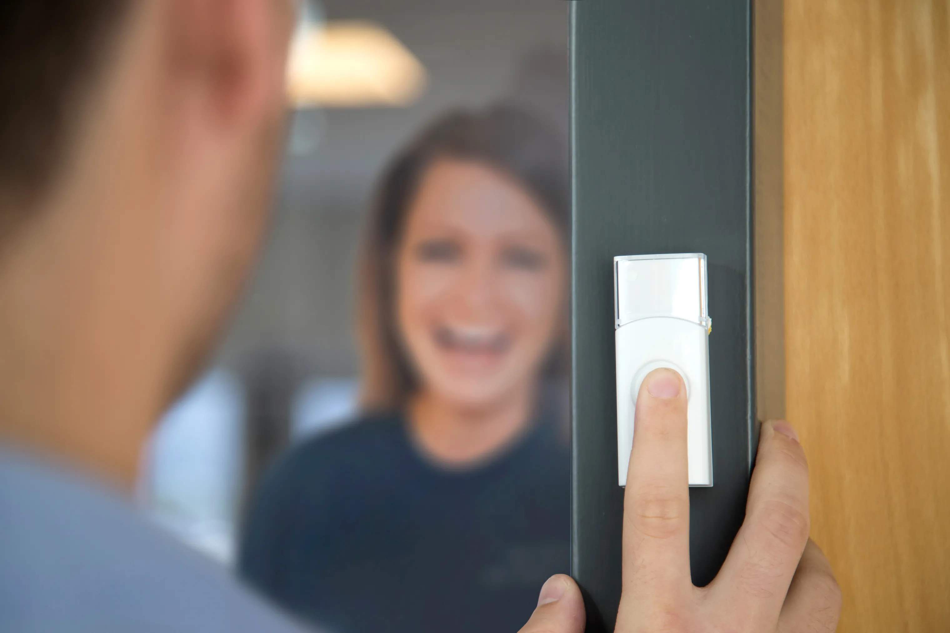 Alecto Home Øvrigt interiør Trådløs Dørklokke i hvid, 3