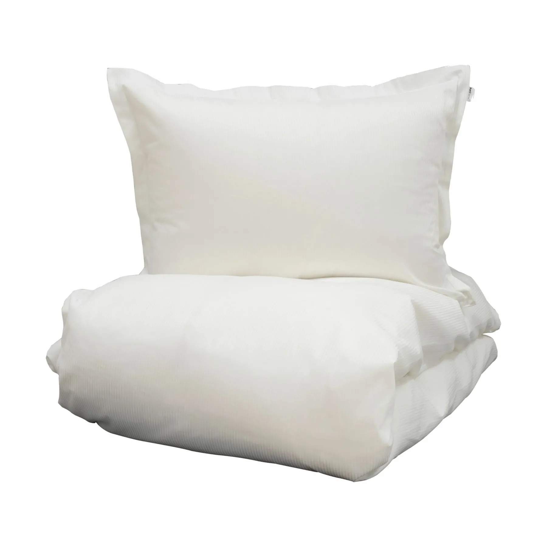 Turiform Sengetøj Turistripe Turistripa Sengetøj i White, B140 x L200 cm, Økologisk bomuld, 1