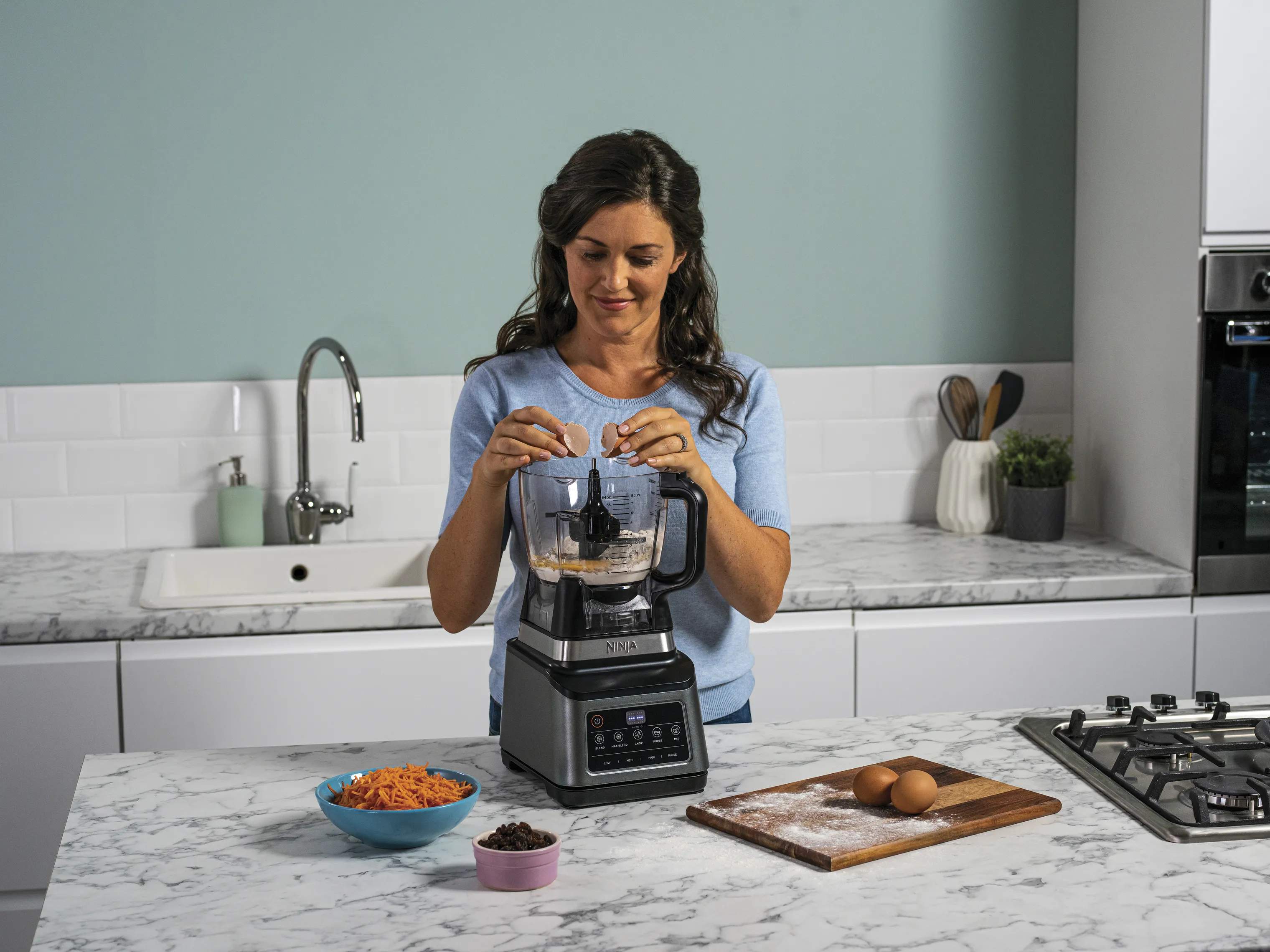 Ninja Foodprocessorer Ninja 3in1 Foodprocessor/Blender BN800EU i Sort, 5