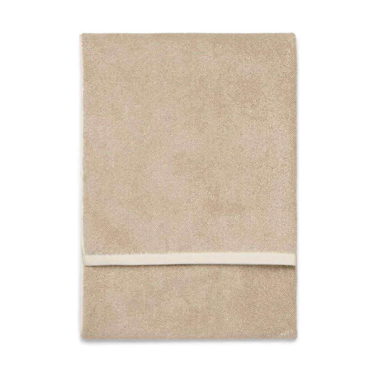 Marc O'Polo Håndklæder Timeless melange Håndklæde i Sand, B30 x L50 cm, 1