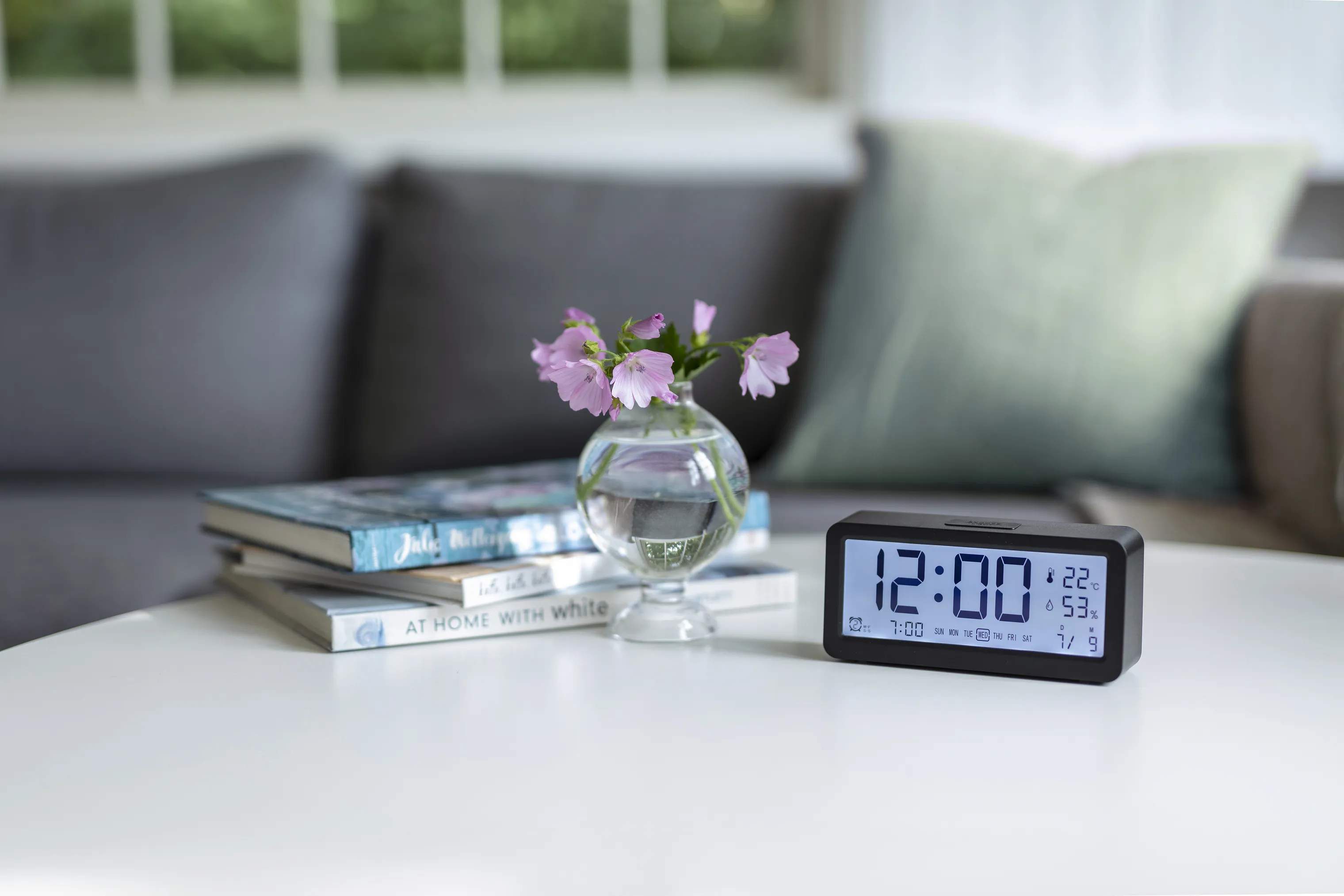 CASA Living Vækkeure Digitalt Vækkeur i Sort, 2