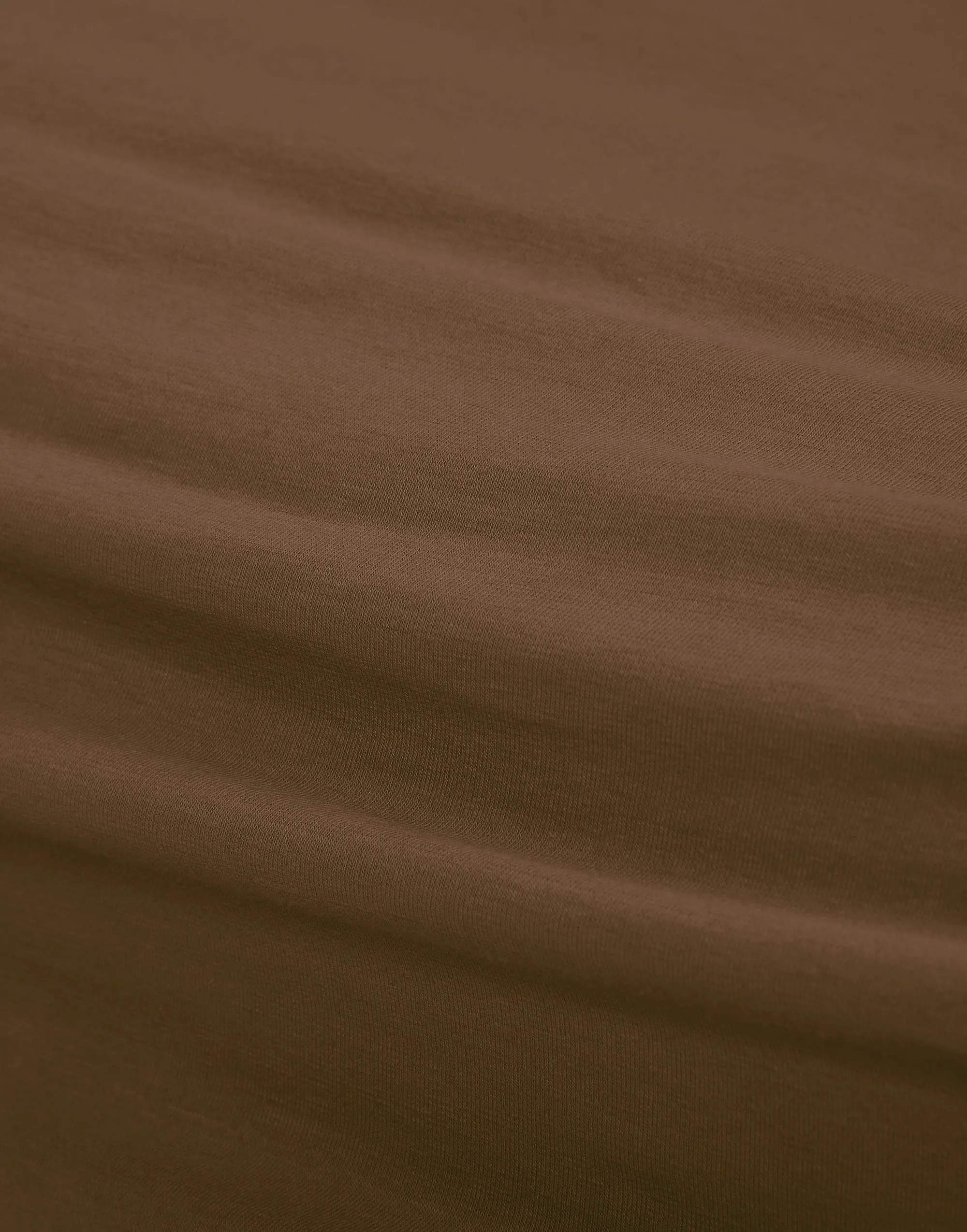 Essenza Lagner The Perfect Organic Jersey Organic Jersey Boxlagen i Cafe Noir , B200 x L220 cm, 2