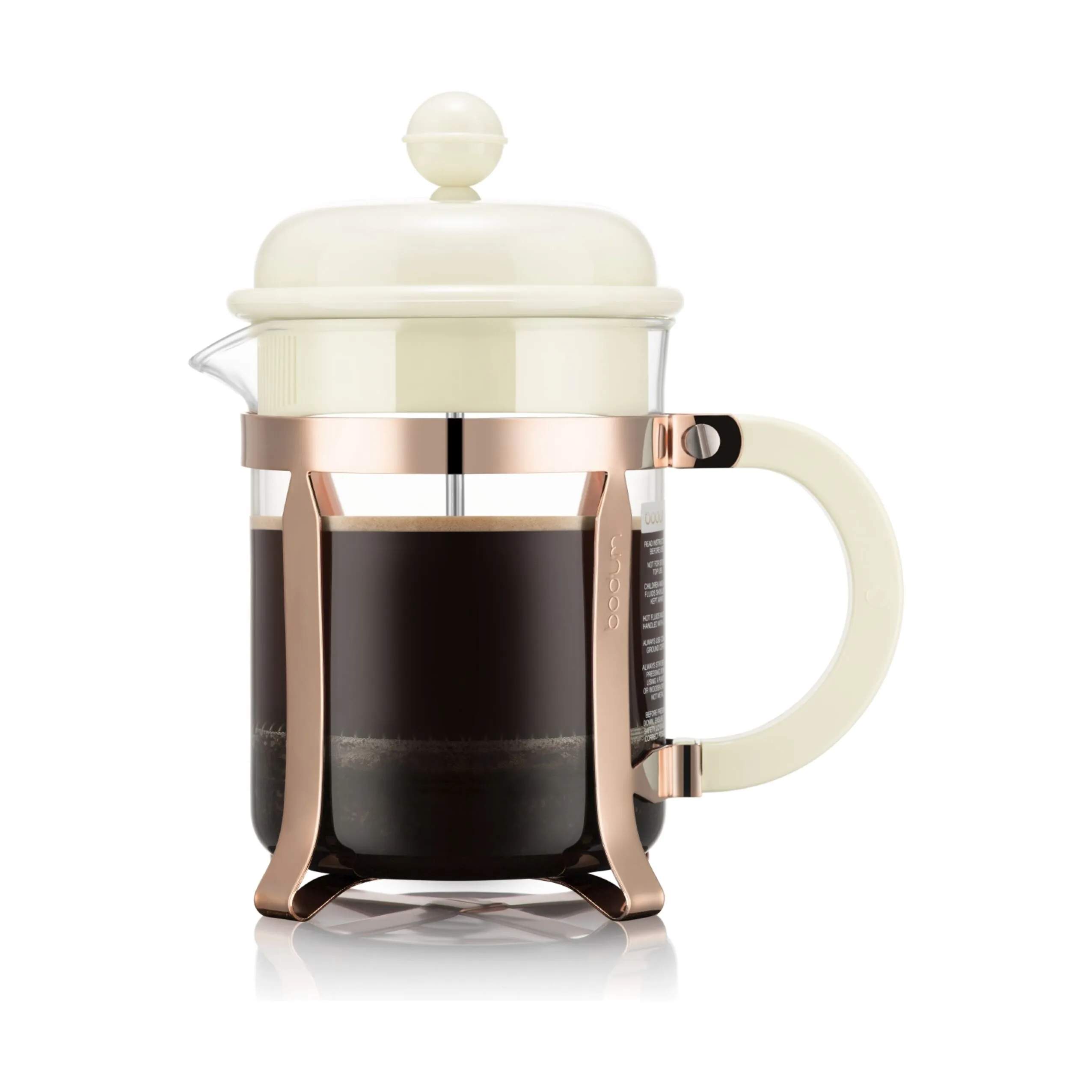 Bodum Stempelkander Caffettiera Stempelkande i Creme/rosegold, 0.5 L, 1