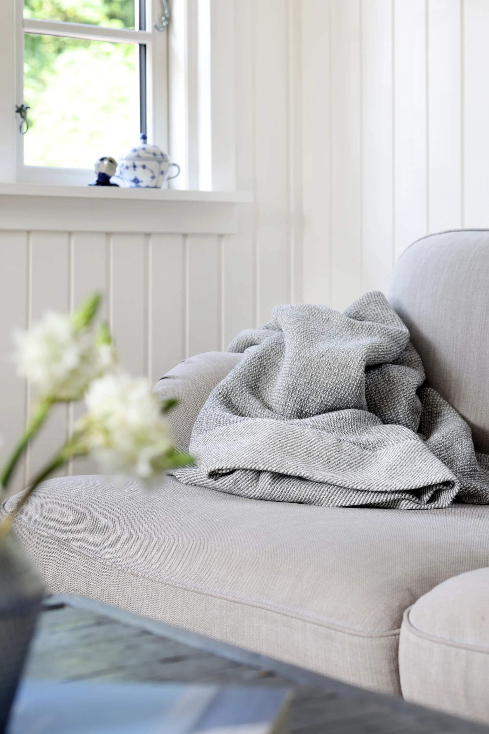 SKAGEN living Plaider Plaid i Grå, 5