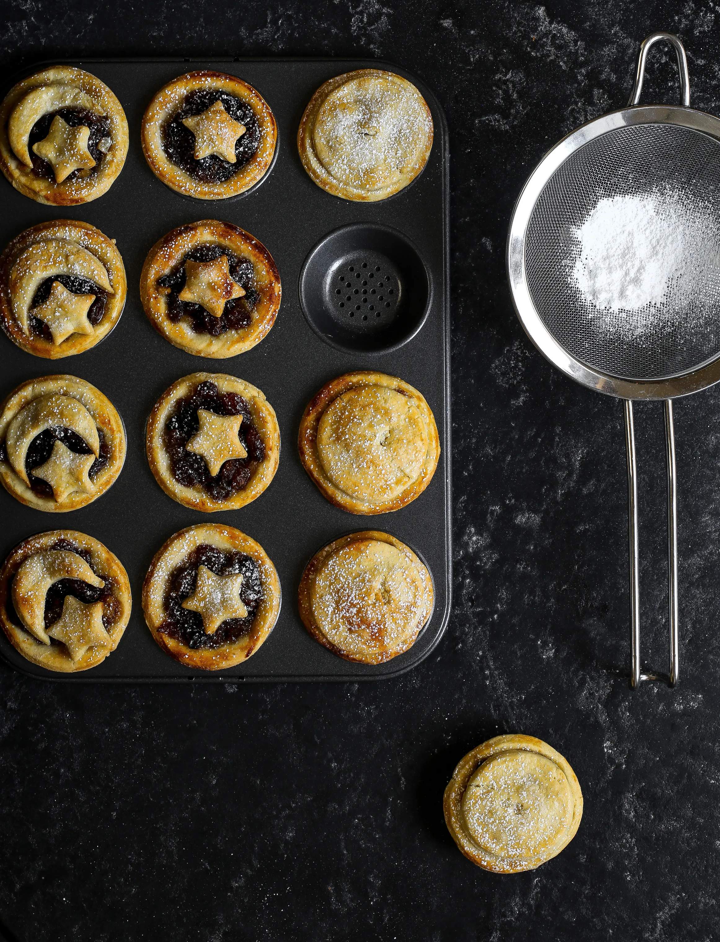 MasterClass Muffinforme Gourmet Muffinform i Sort, 2