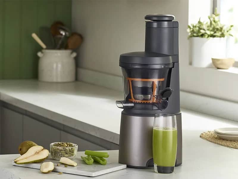 Kenwood Slowjuicere PureJuice PRO JMP85.000SI Slowjuicer i Sølv, 2