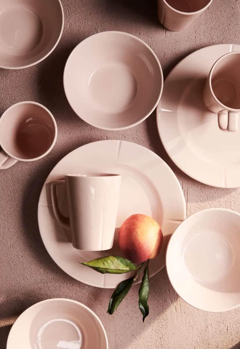 Rosendahl Frokosttallerkener Grand Cru Tallerken i blush, 23 cm, 3
