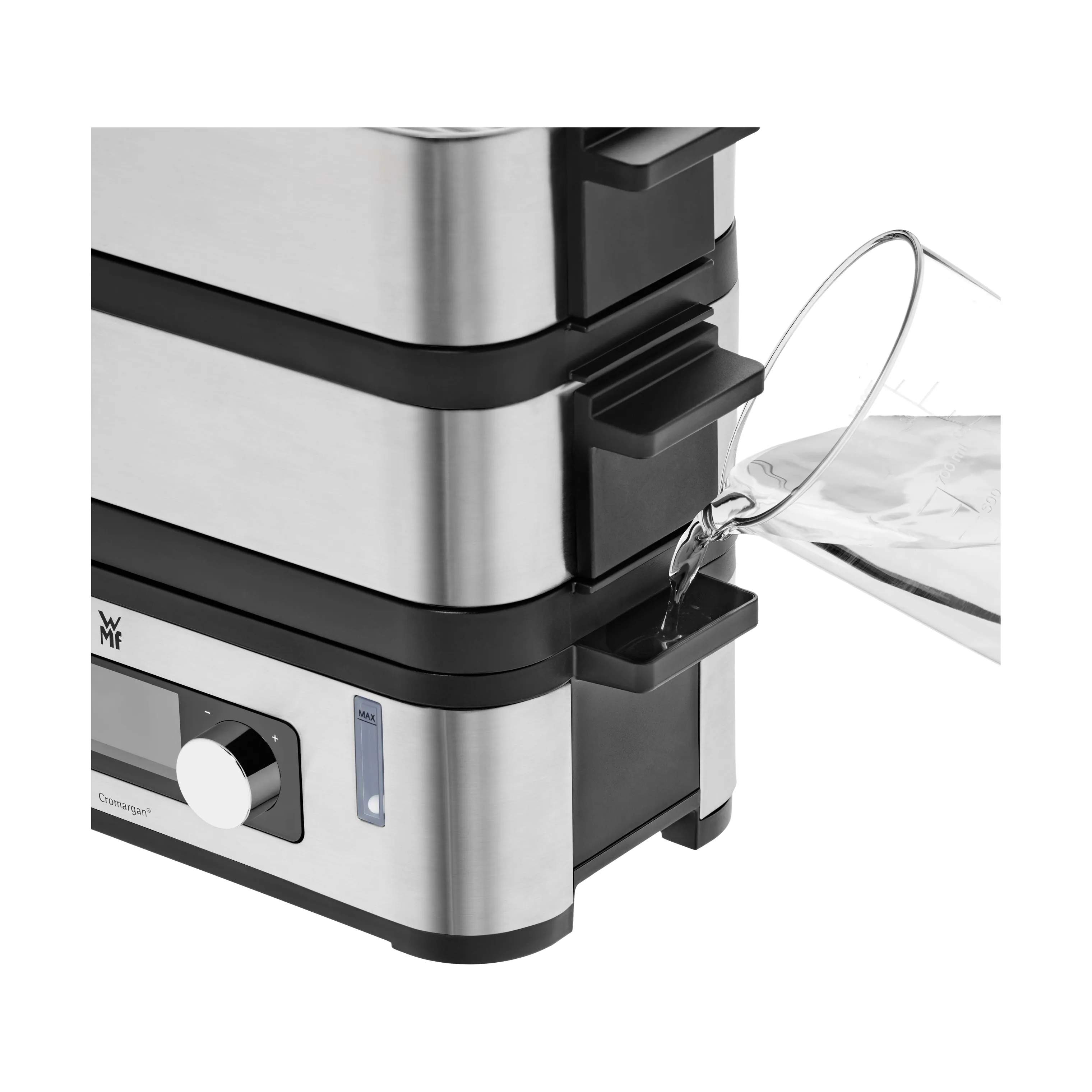 WMF Dehydratorer KitchenMinis Dampkoger i Sølvfarvet / Sort, 4