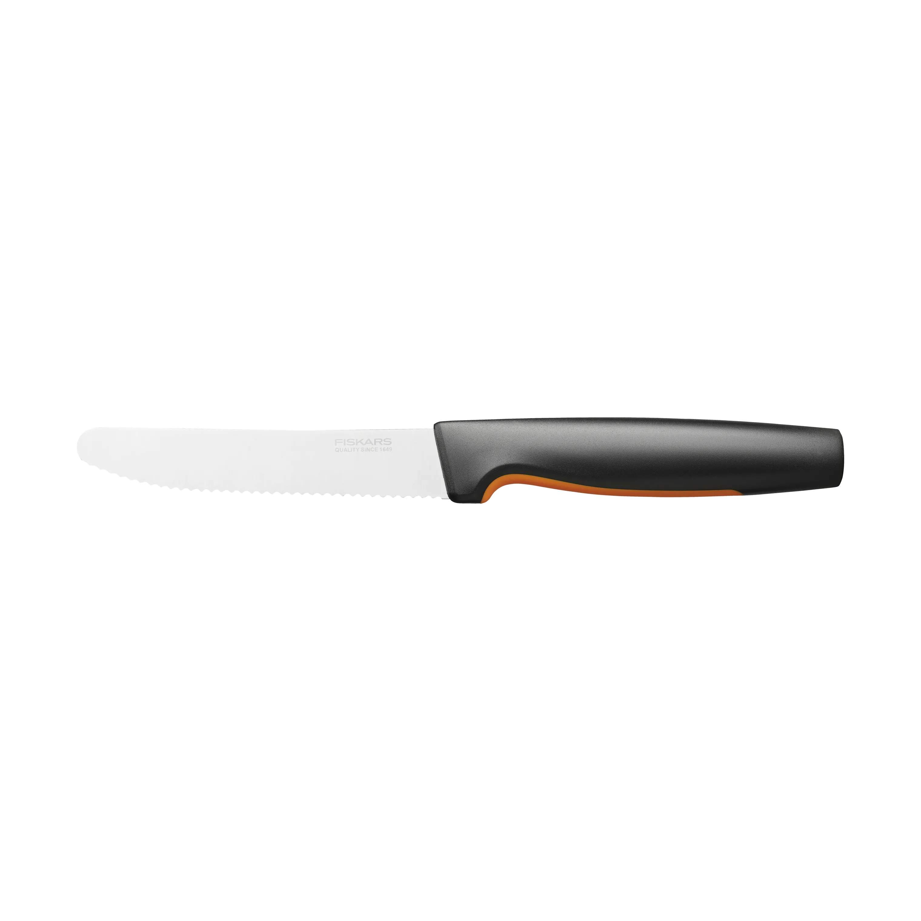 Fiskars Tomatknive Functional Form Tomatkniv i Sort/Orange, 1