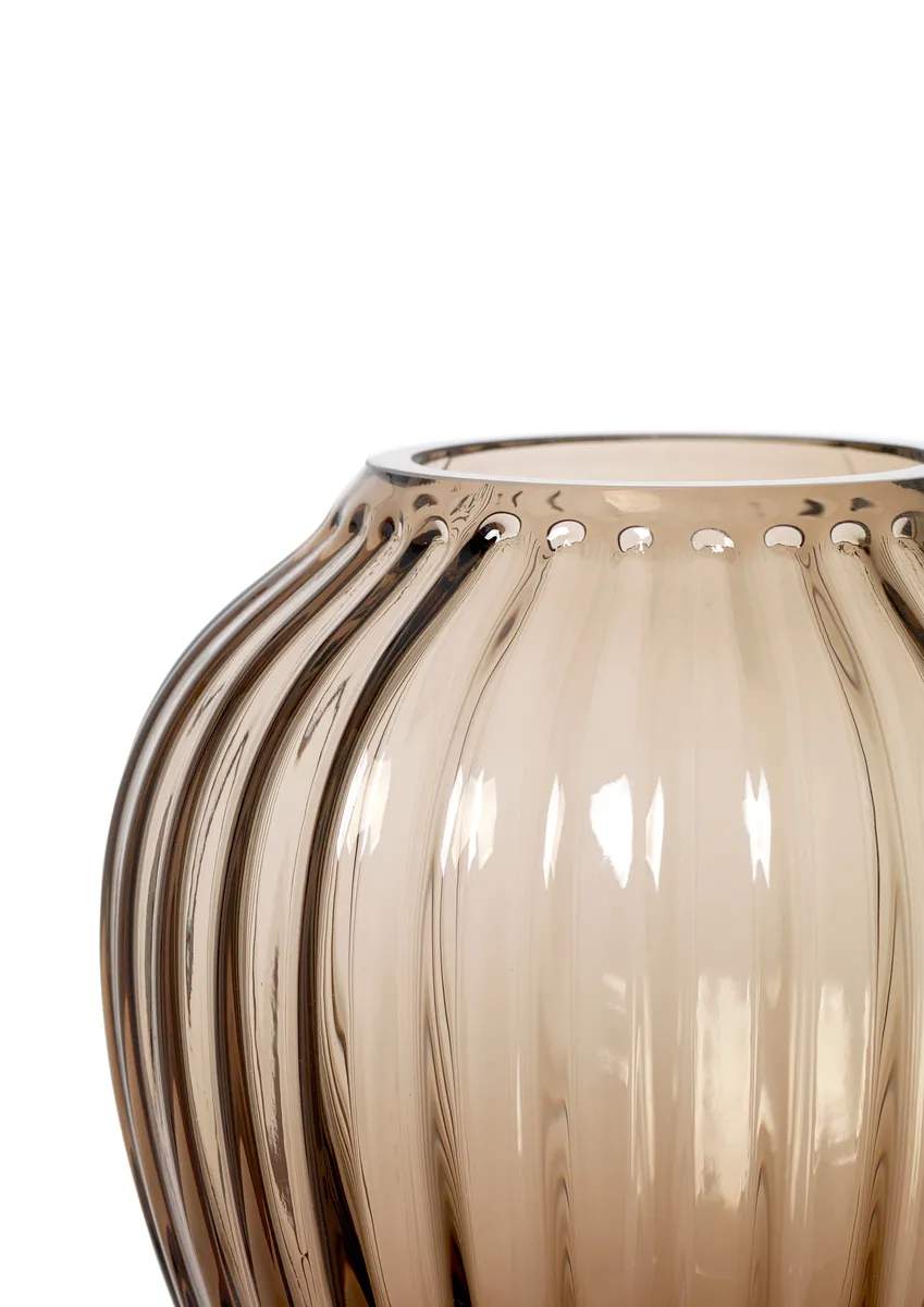 Kähler Vaser Hammershøi Vase i valnød, 14 cm, 2