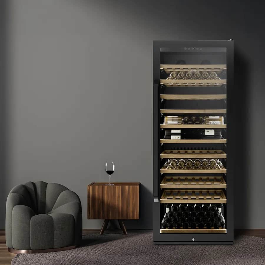 Caso Vinkøleskabe Winesafe Vinkøleskab i Sort, 2