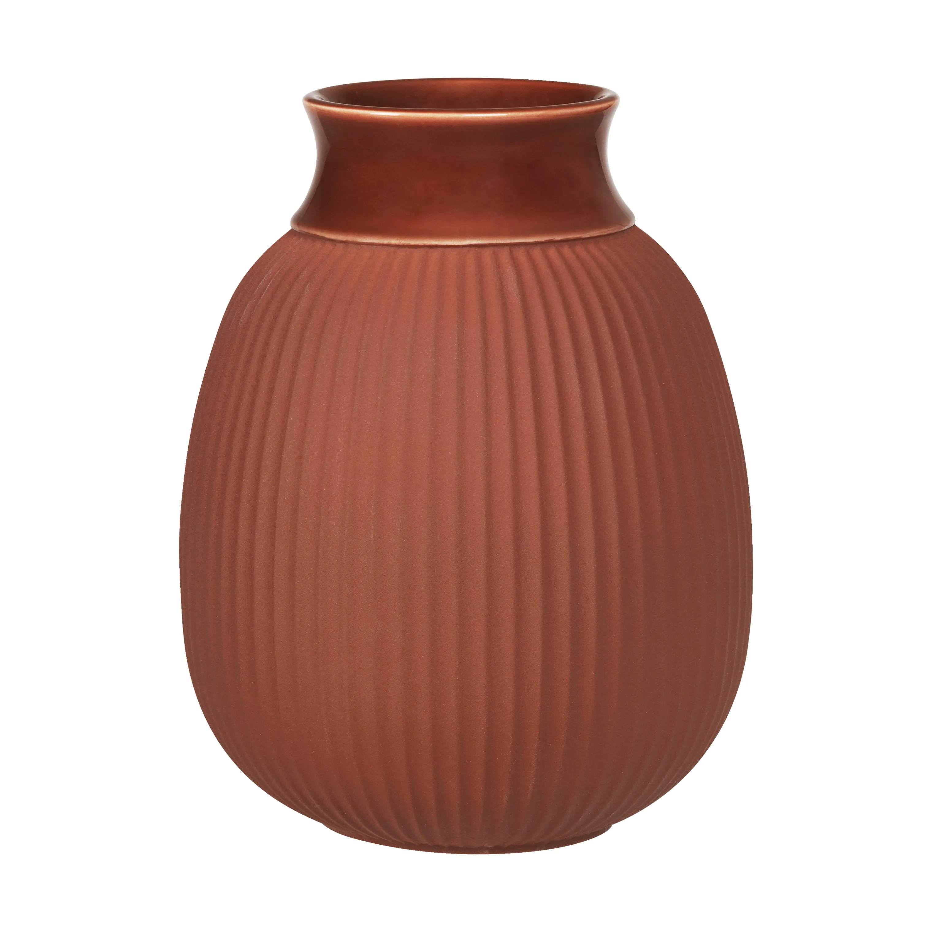 Curve Vase, terracotta, large