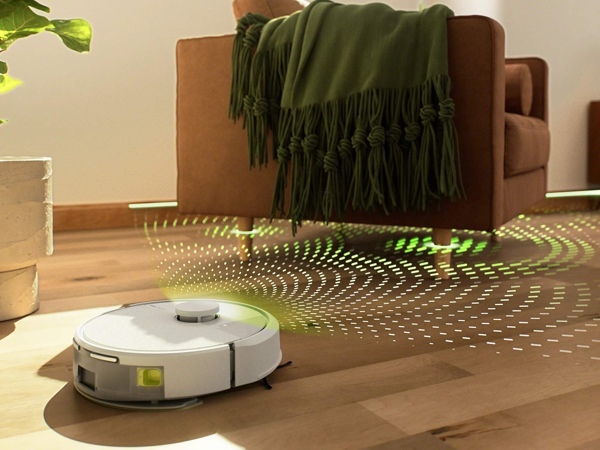 iRobot Robotstøvsugere Roomba Combo 105+ Robotstøvsuger i Hvid, 3