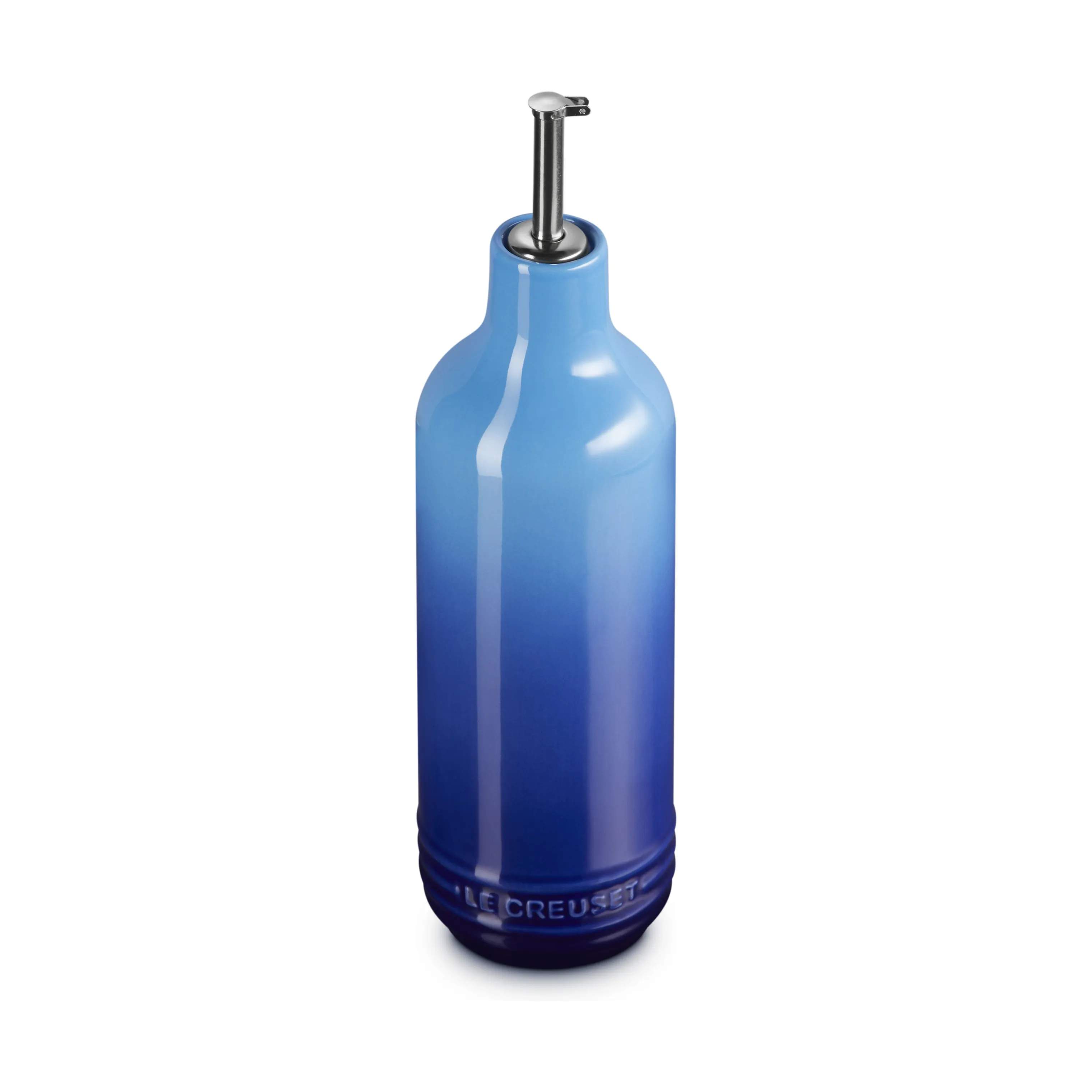 Signature Olieflaske, azure, large