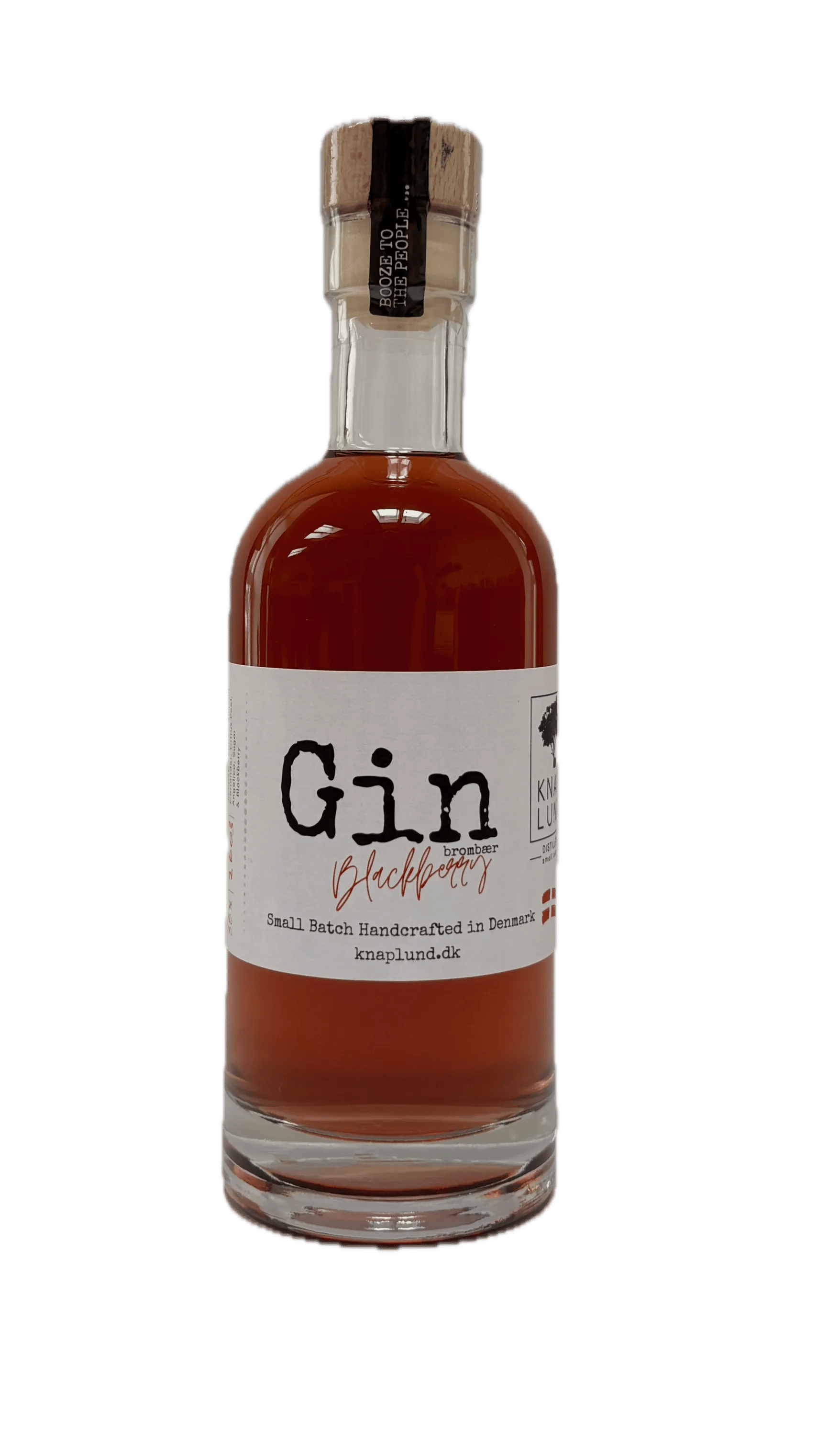 Knaplund Spiritus Gin - Brombær i Brun, 250 ml, 1