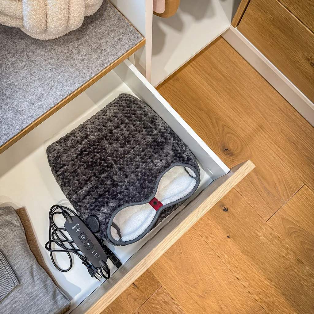 Beurer Varmepuder FW 30 Comfy Feet Fodvarmer i Grå, 3