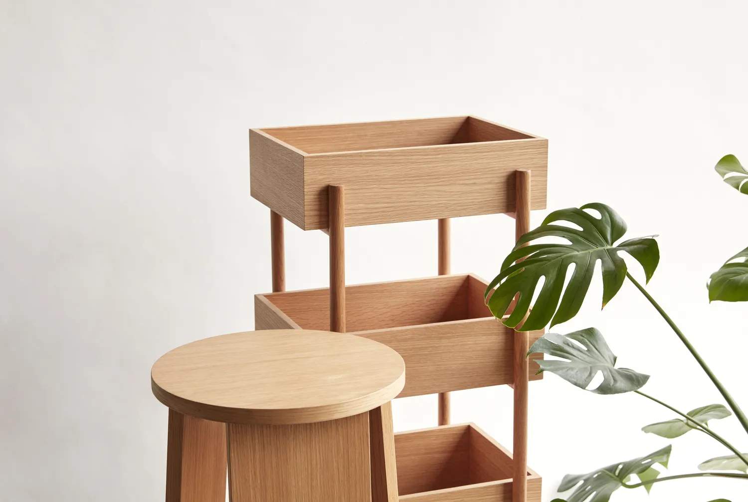 Hübsch Sideborde Stack Konsolbord i Natur, 3