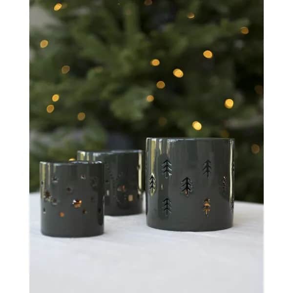 Sögne
 Fyrfadsstage Fyrfadsstage i Grøn, 7,5 cm, 2