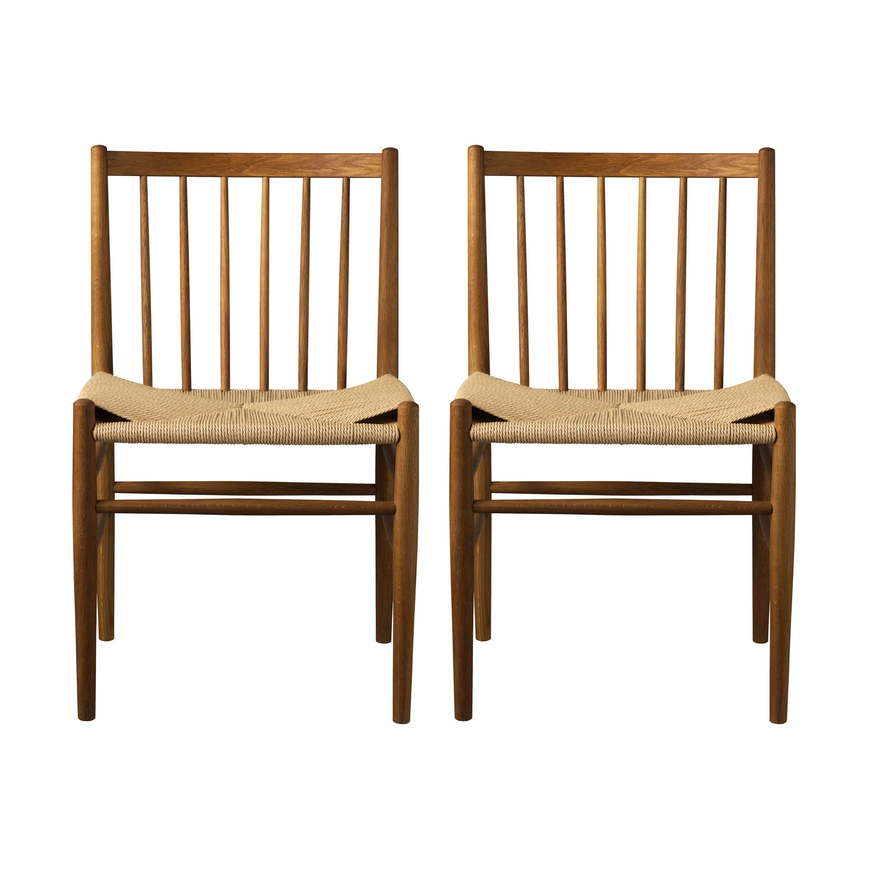 J80 Spisebordsstol - 2 stk, natur 3, large