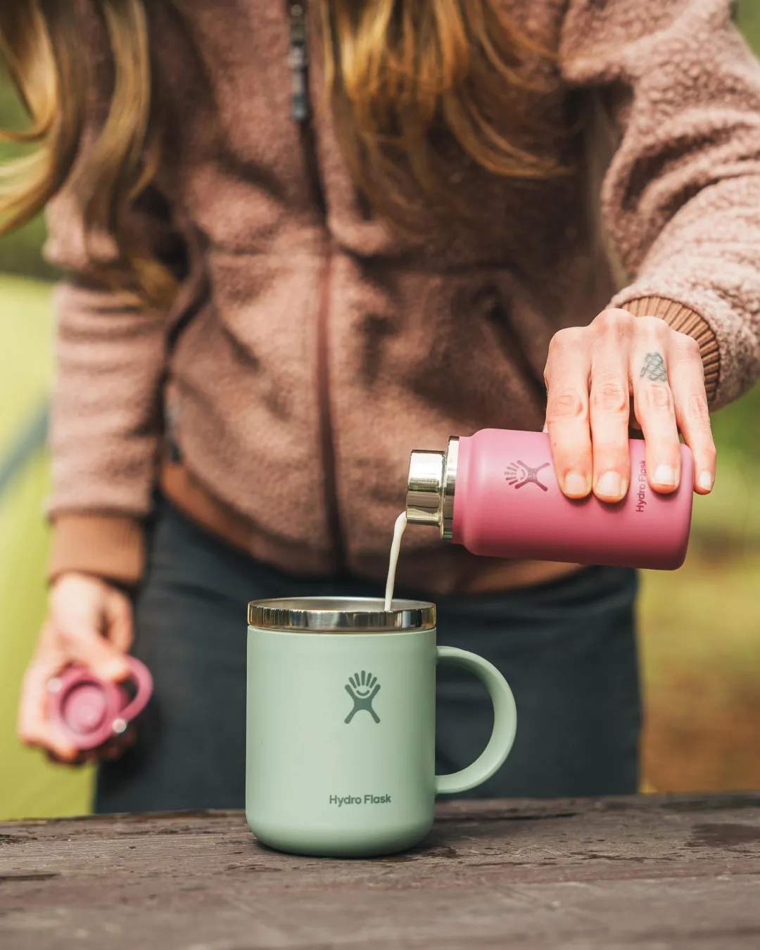Hydro Flask To go kopper Termokrus i Grøn, 3