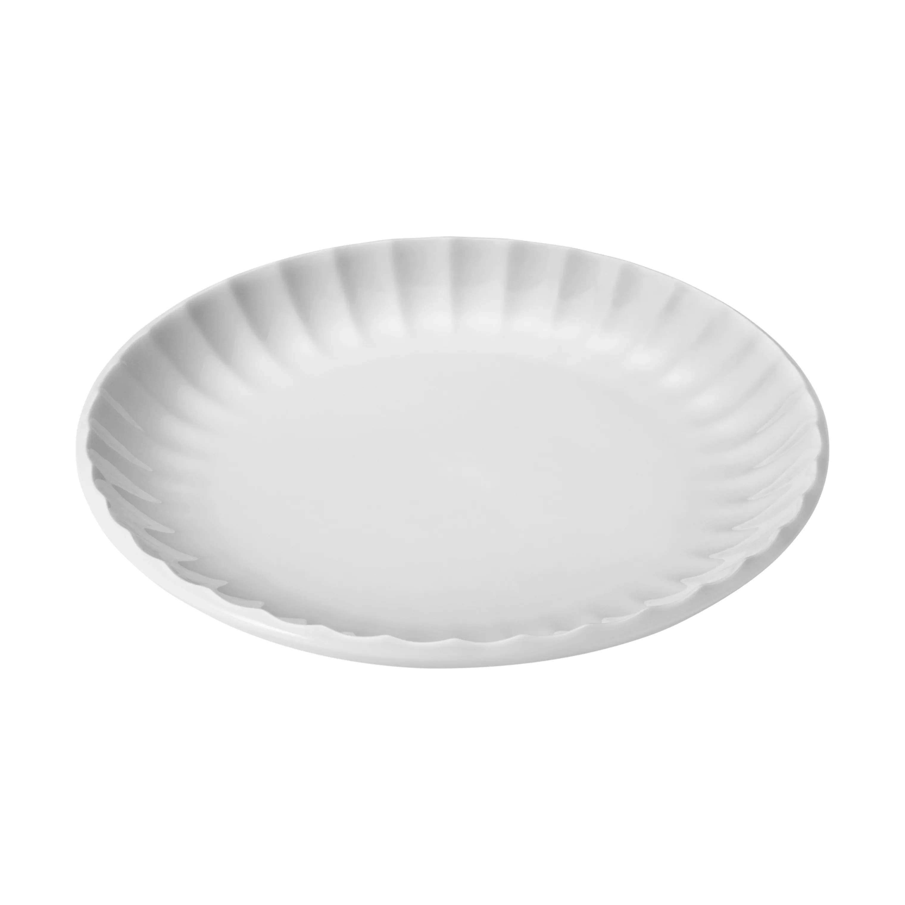 Georg Jensen Kagetallerkener Bernadotte Coupe Tallerken i Hvid, 1