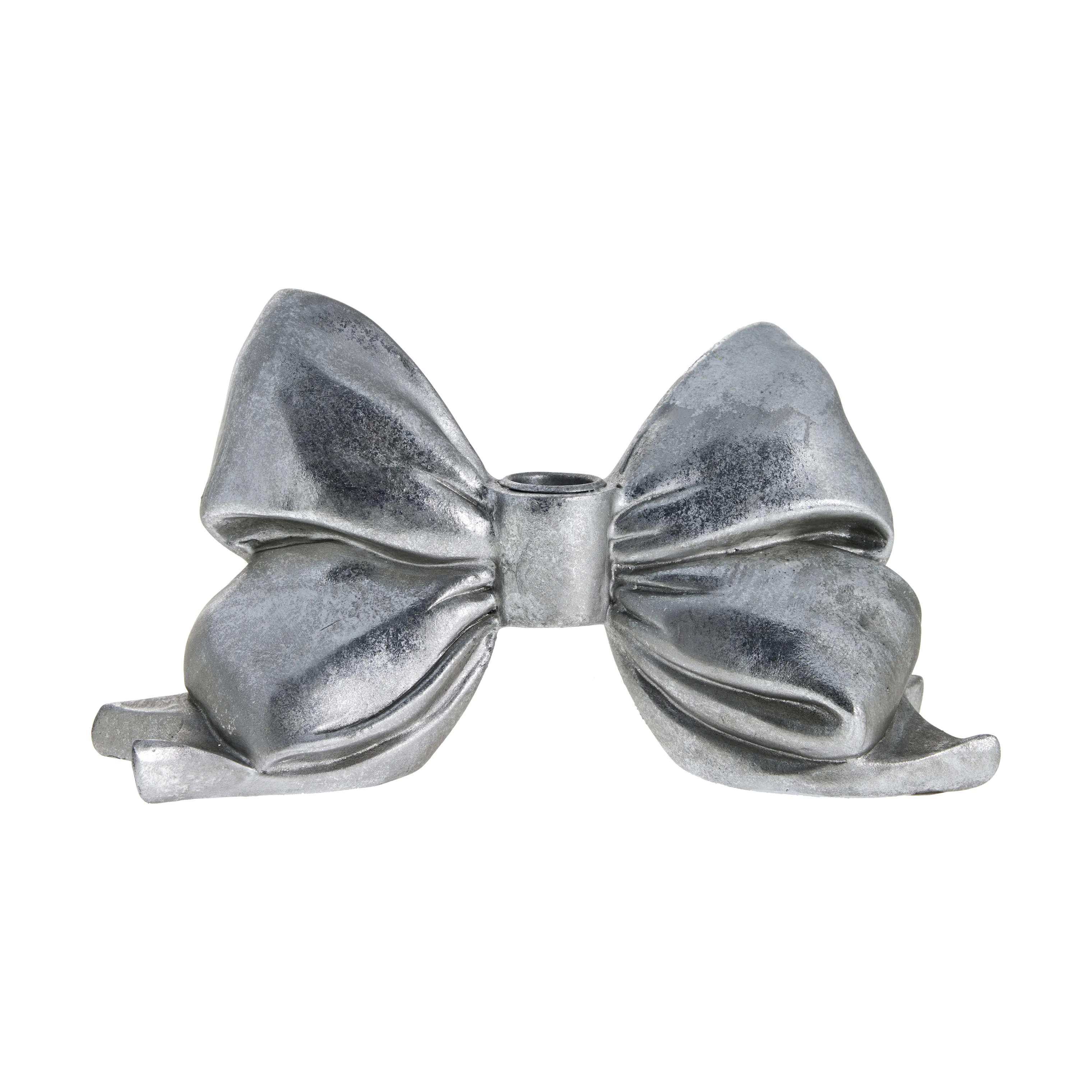 Lene Bjerre Kronelysestage Serafina Lysestage i antik sølv, 12,7 cm, 1