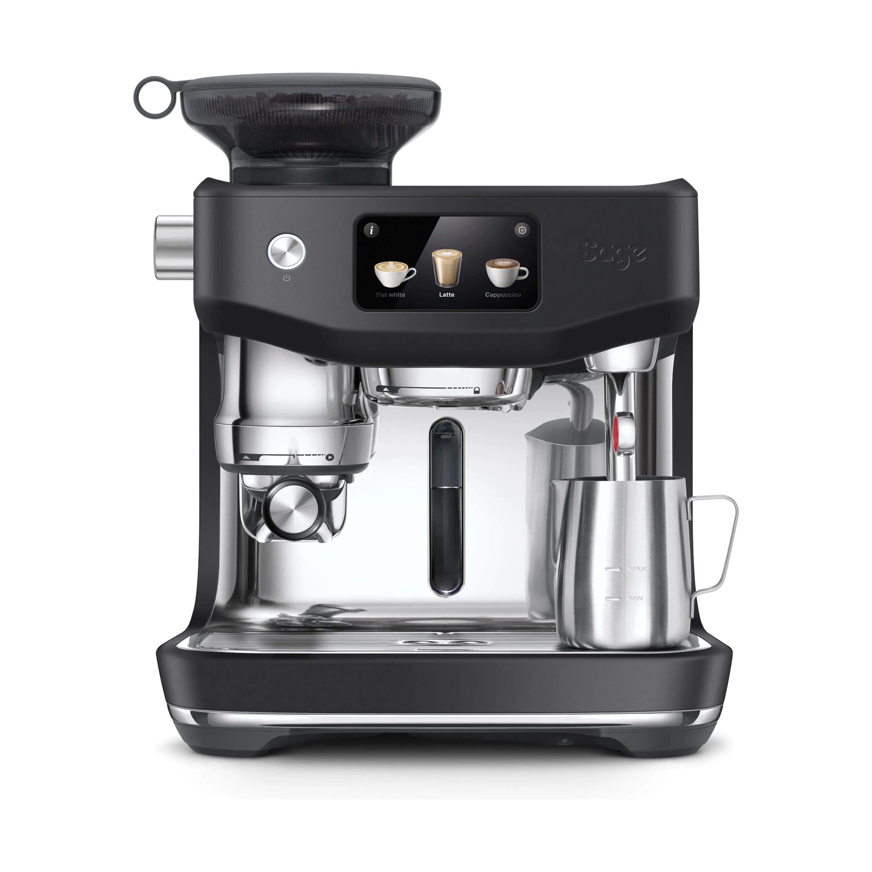 Oracle Jet Espressomaskine, sort, large