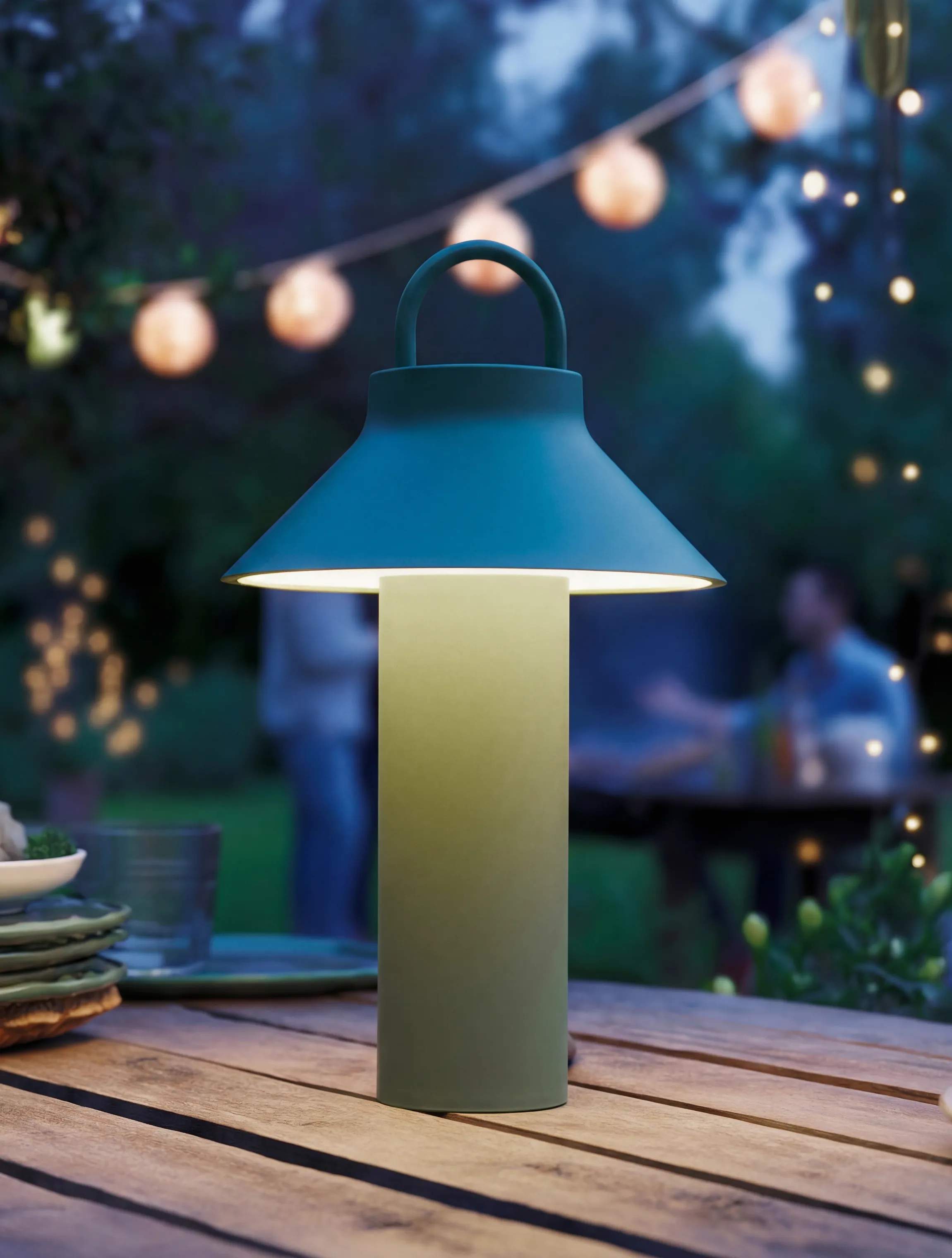 Novoform Bordlamper Moov LED Bordlampe i Dusty Green, 2