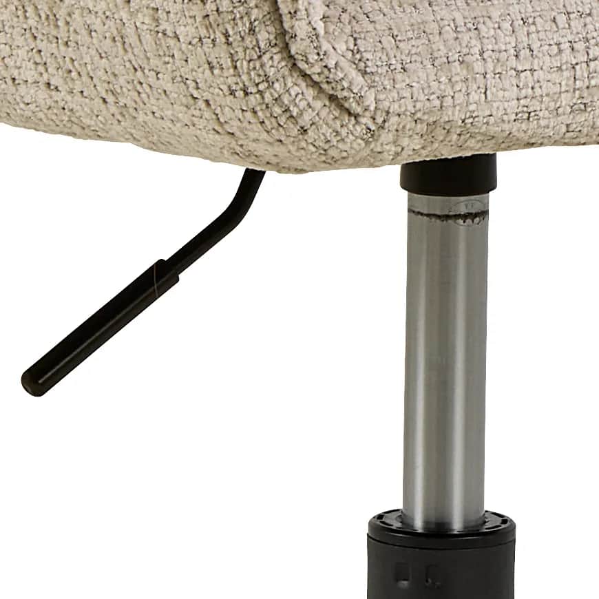 CASA Living Skrivebordsstole Eddie Skrivebordsstol i Beige, 3