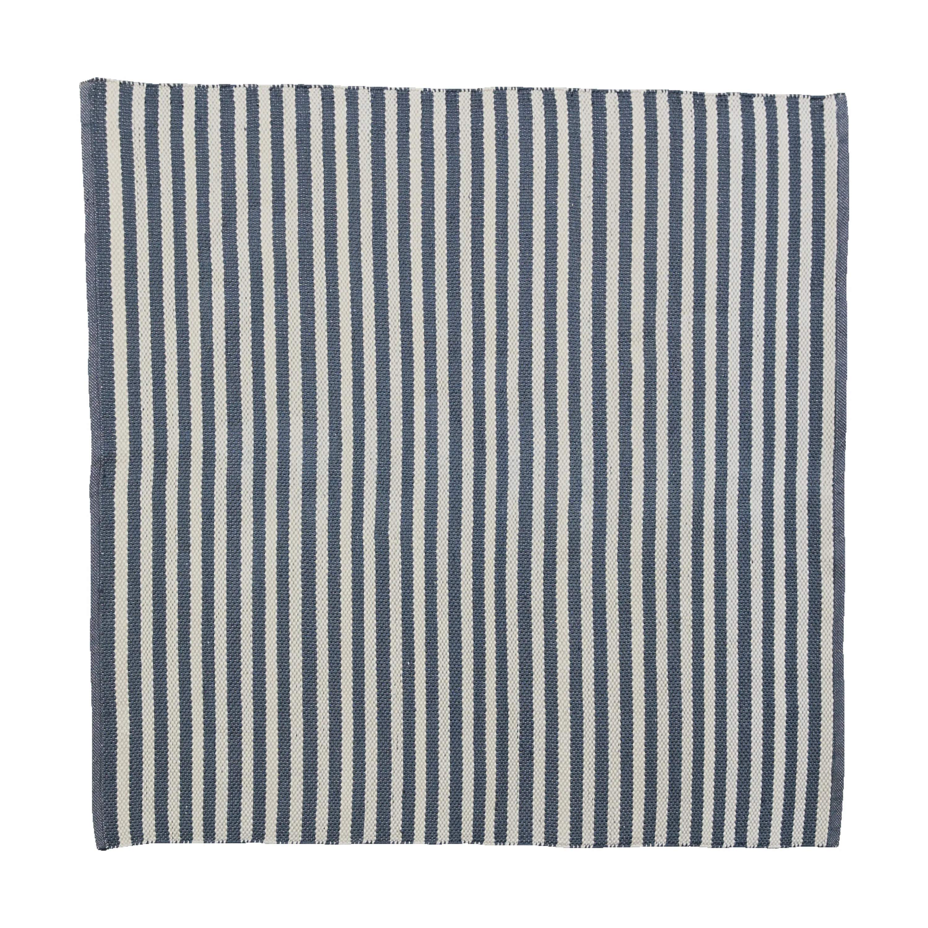 Lene Bjerre Gulvtæpper Strivie Gulvæppe i Grå/hvid, B150 x L150 cm, 2