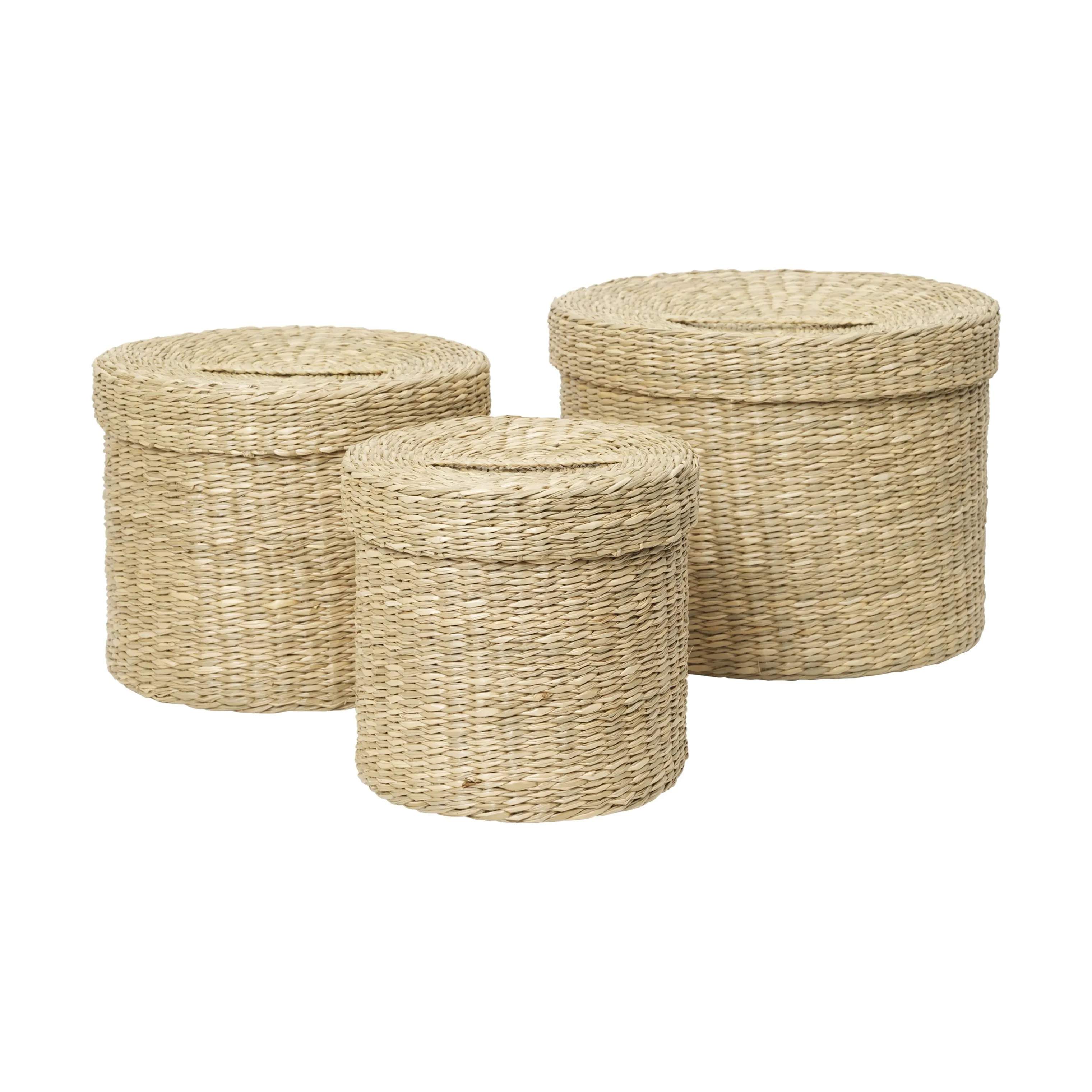 Broste Copenhagen Kurve Gaby Kurv - 3 stk. i Natur, 1