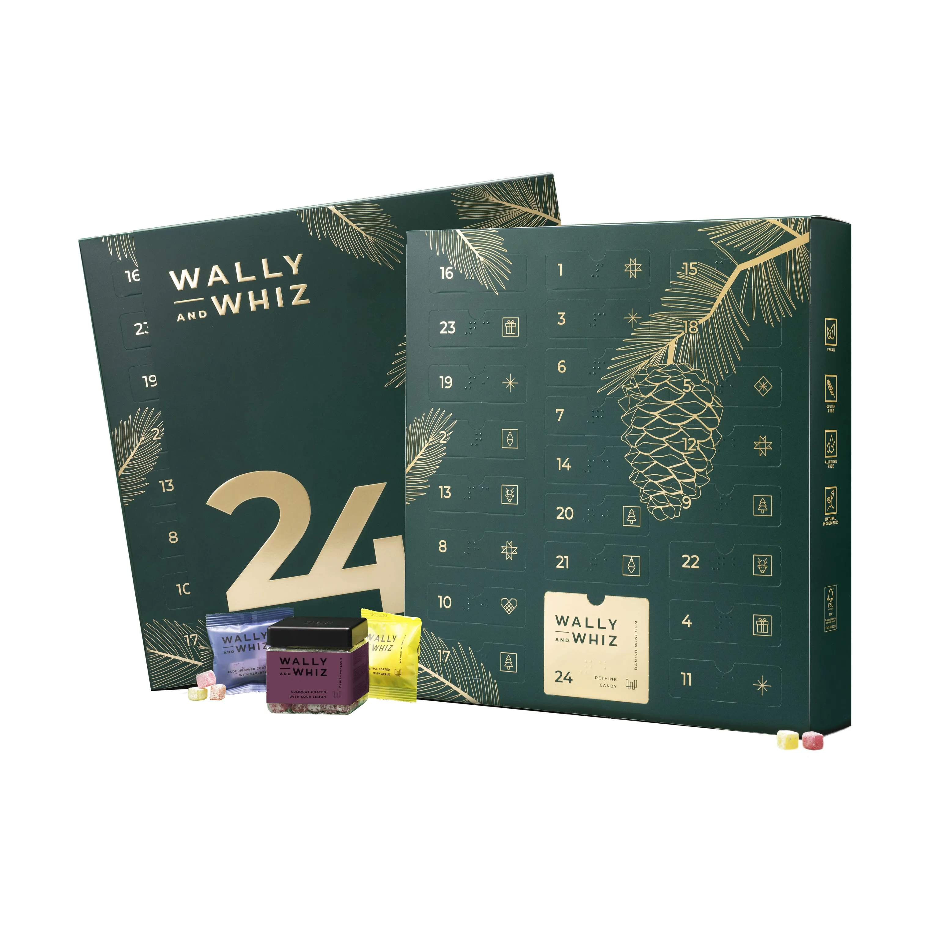 Wally and Whiz Søde sager Julekalender 2025 i Multifarvet, 1