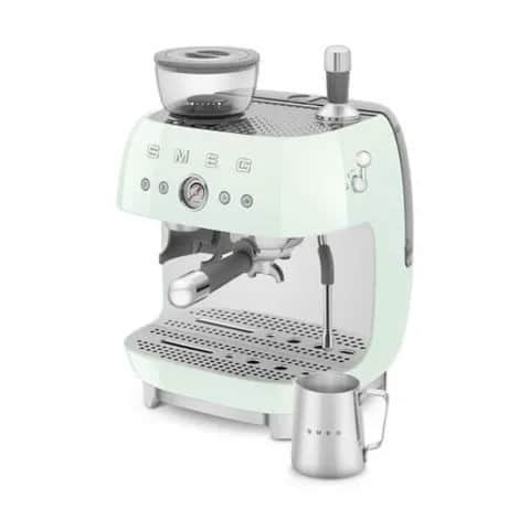 Smeg Espressomaskiner 50's Style Espressomaskine i Pastelgrøn, 4