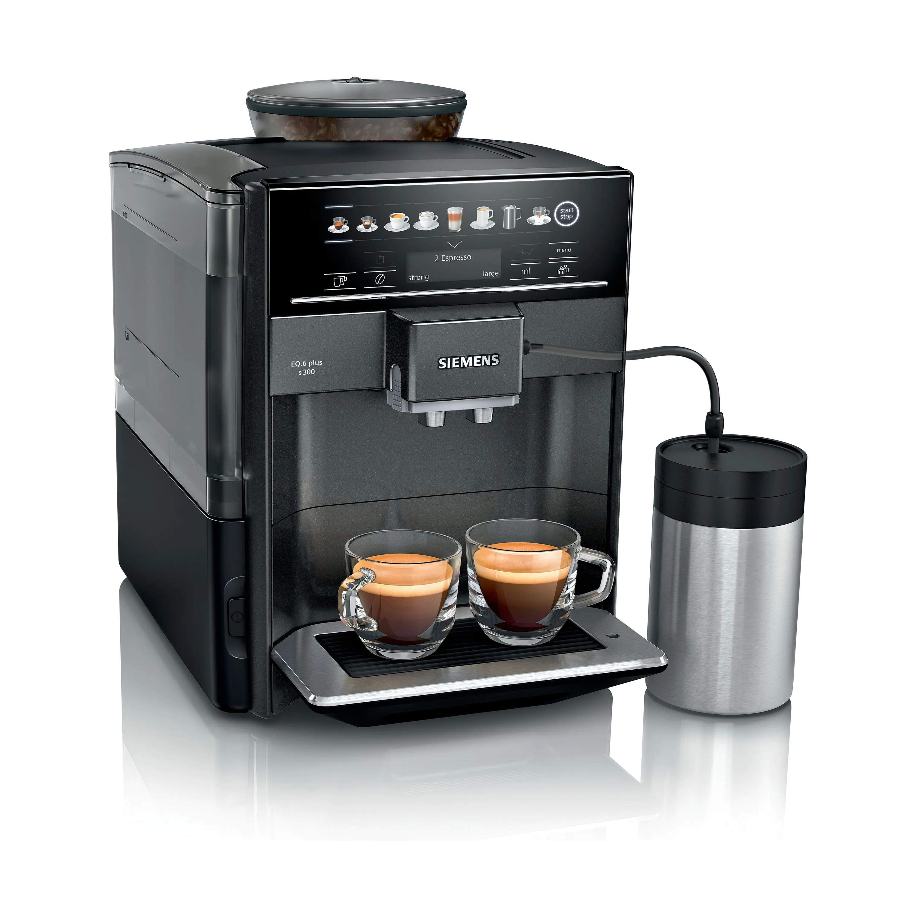 EQ6 Plus Espressomaskine TE653M19RW, sort, large