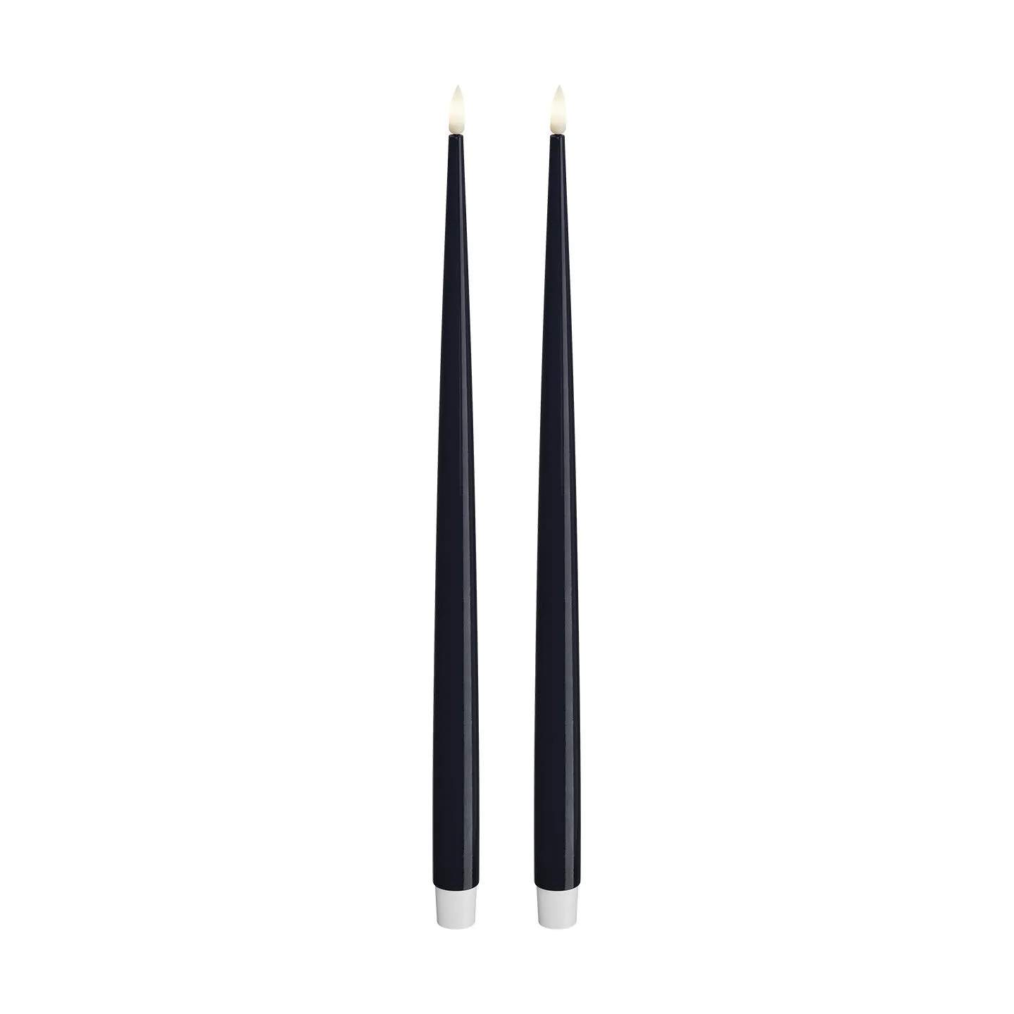 Real Flame LED Kertelys, royal blue, large
